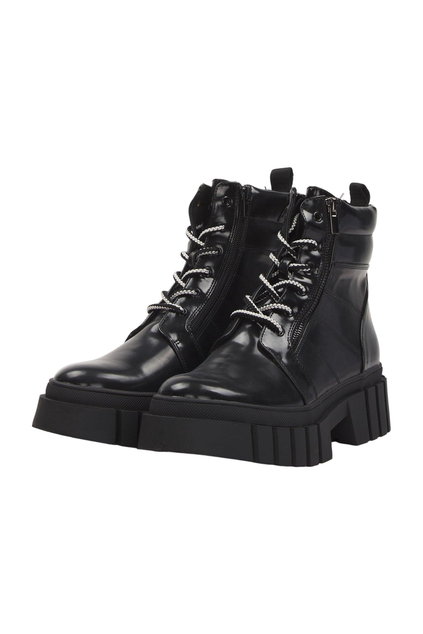 Steve Madden Schnürstiefeletten Size 40 Schwarz