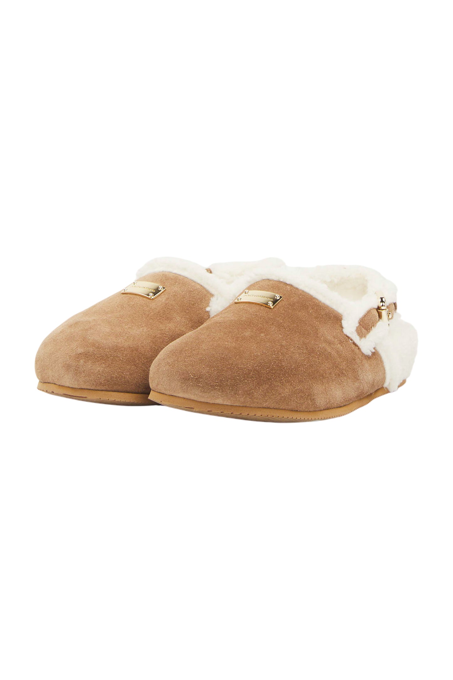 Dolce & Gabbana Hausschuhe Fell Damen Kinder