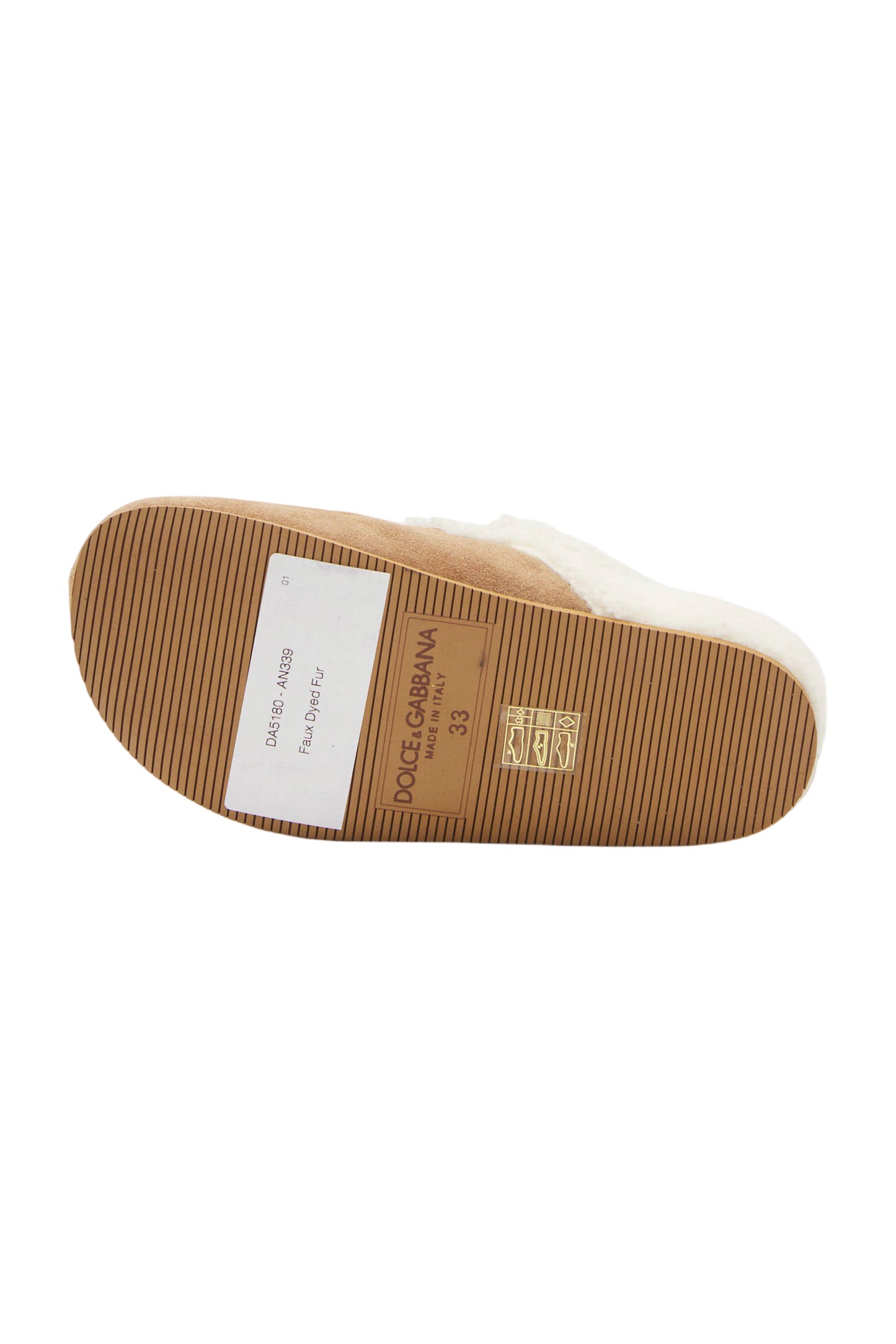 Dolce & Gabbana Hausschuhe Fell Damen Kinder