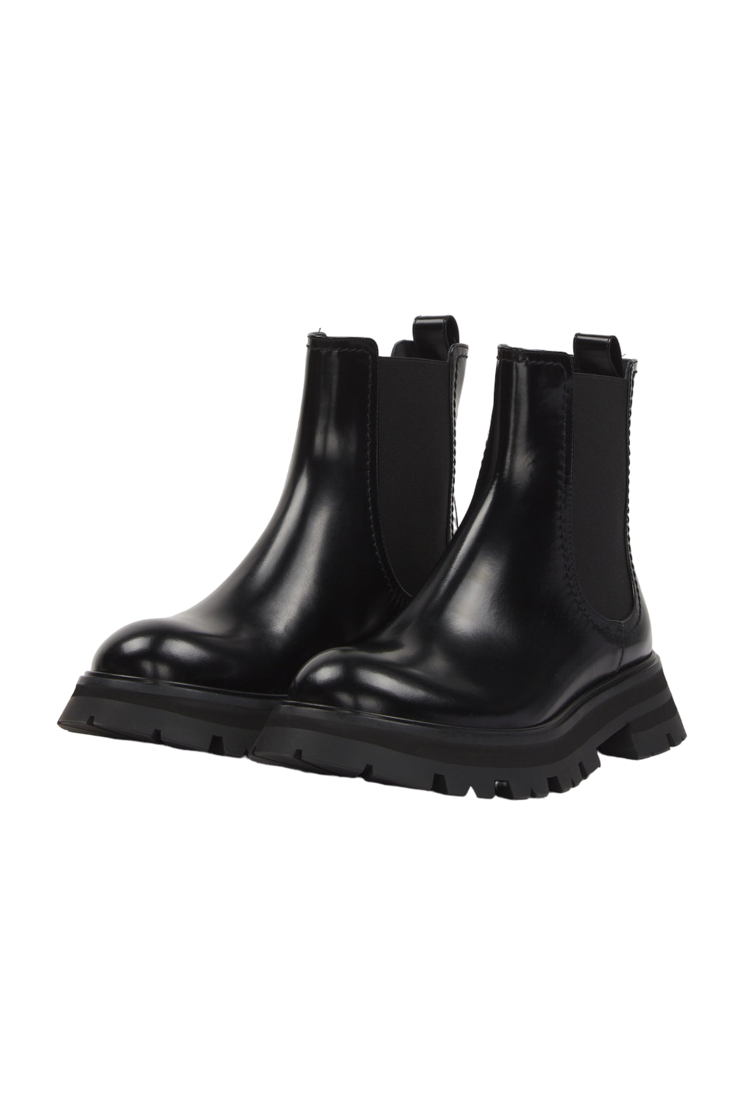 Alexander Mcqueen Ankle Boots Size 39 Schwarz