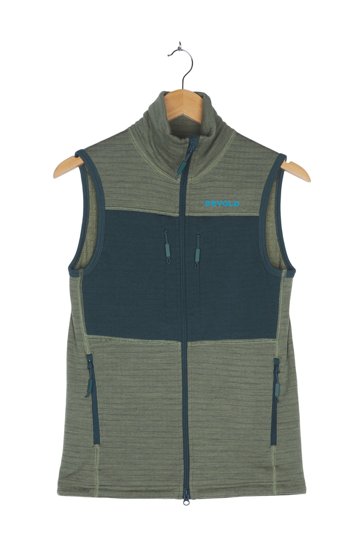 EGGA GRID MERINO VEST WMN