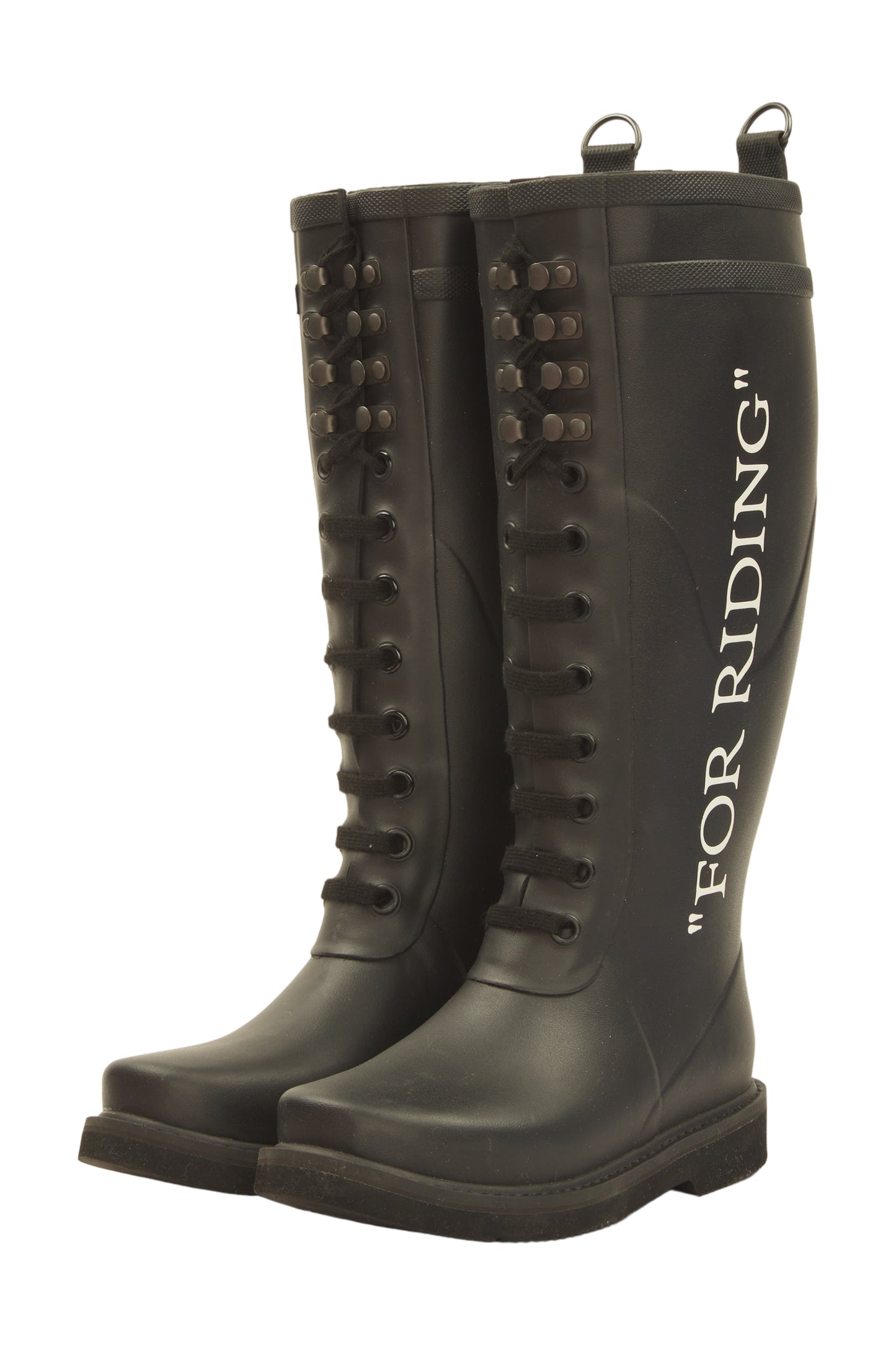 Off-White Gummistiefel Size 37 Schwarz