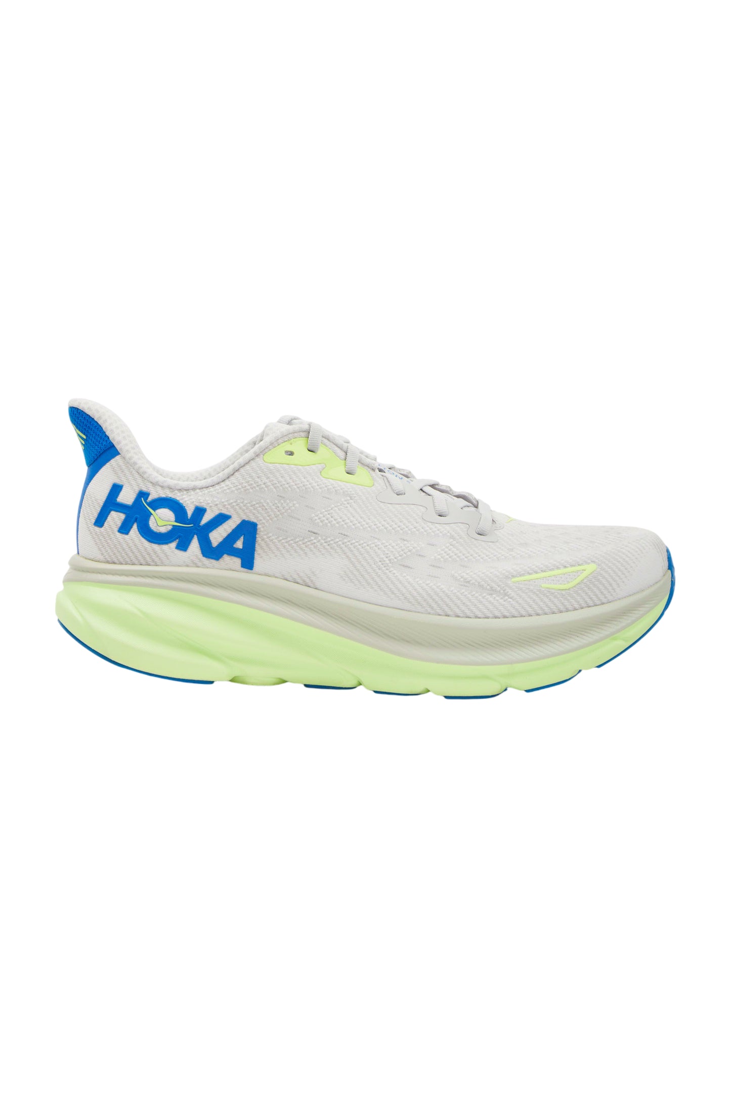 HOKA Clifton 9 Herren Laufschuhe - Stardust/Electric Cobalt