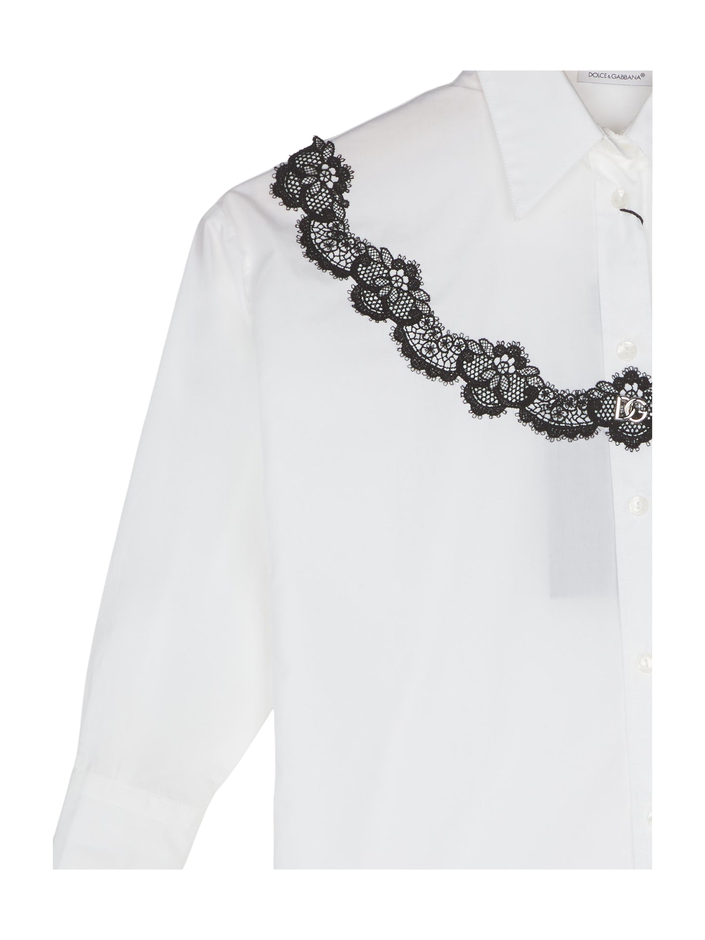 Dolce & Gabbana Bluse mit Spitze