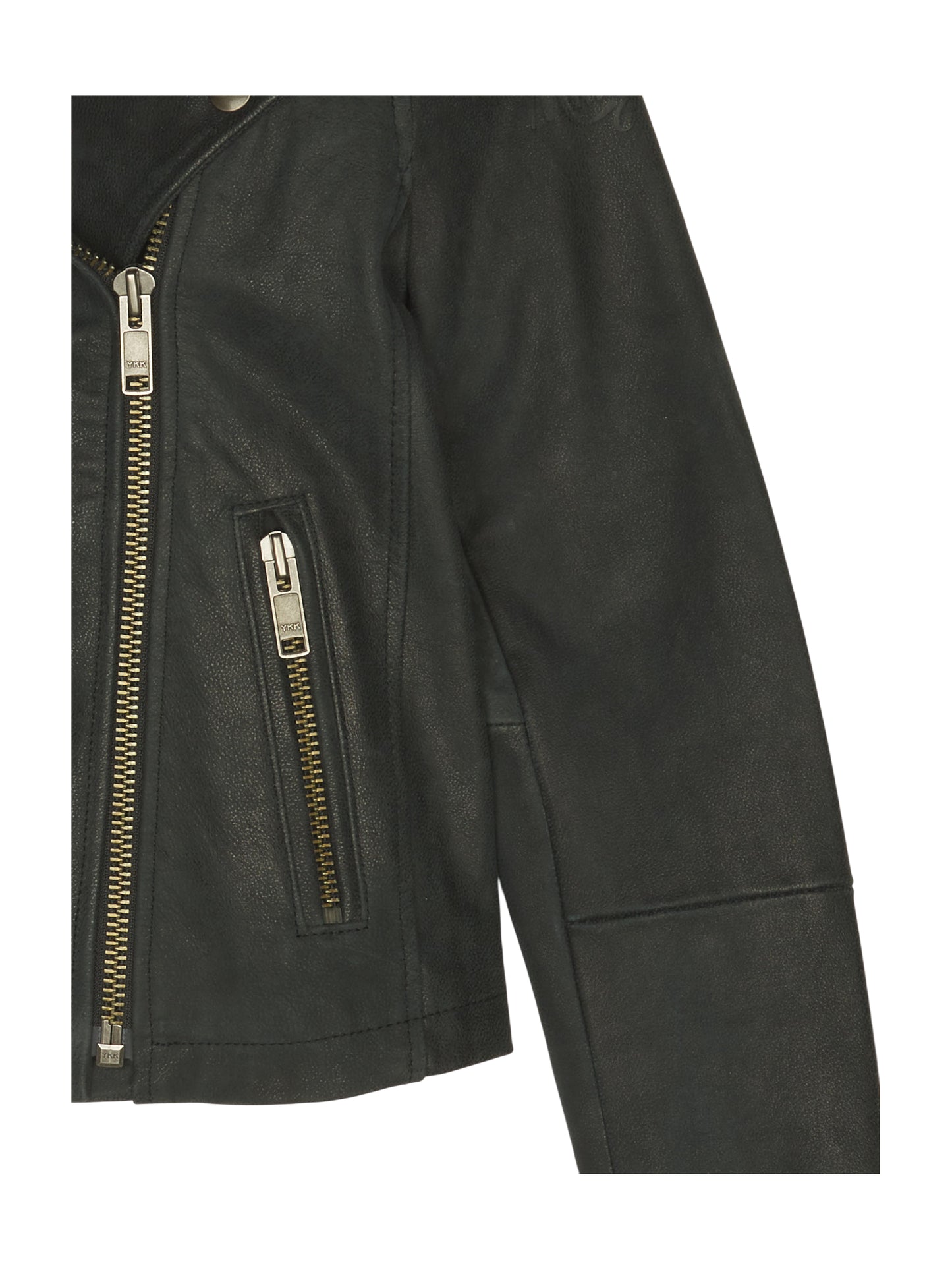 CindyM. Snow Leather Jacket