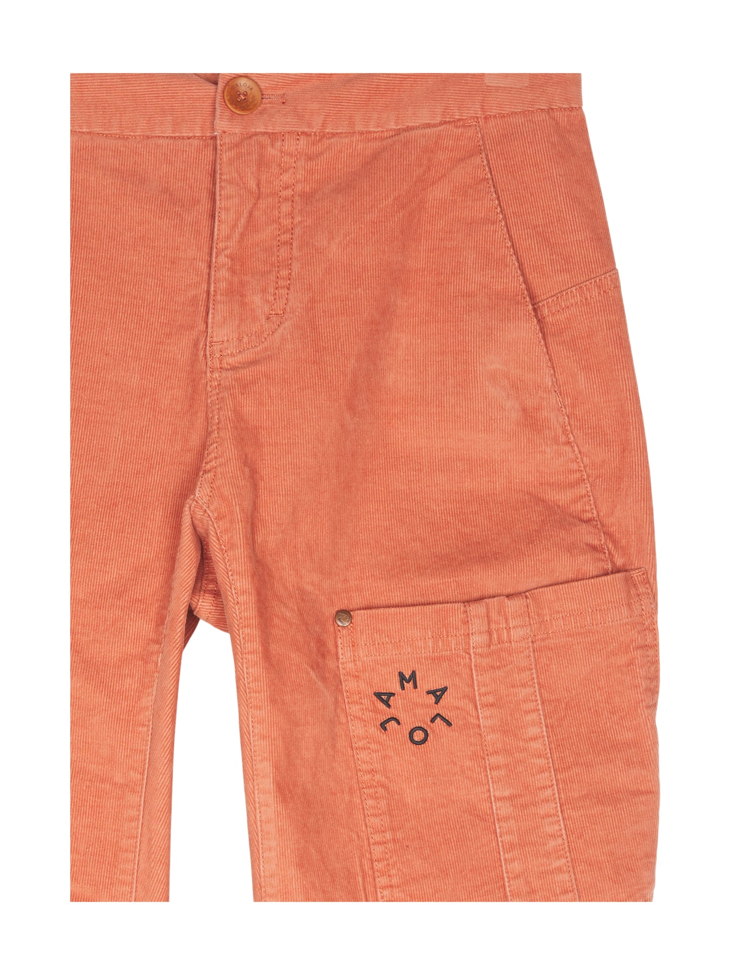 COLDILANAM. Organic Cord Strech Pants