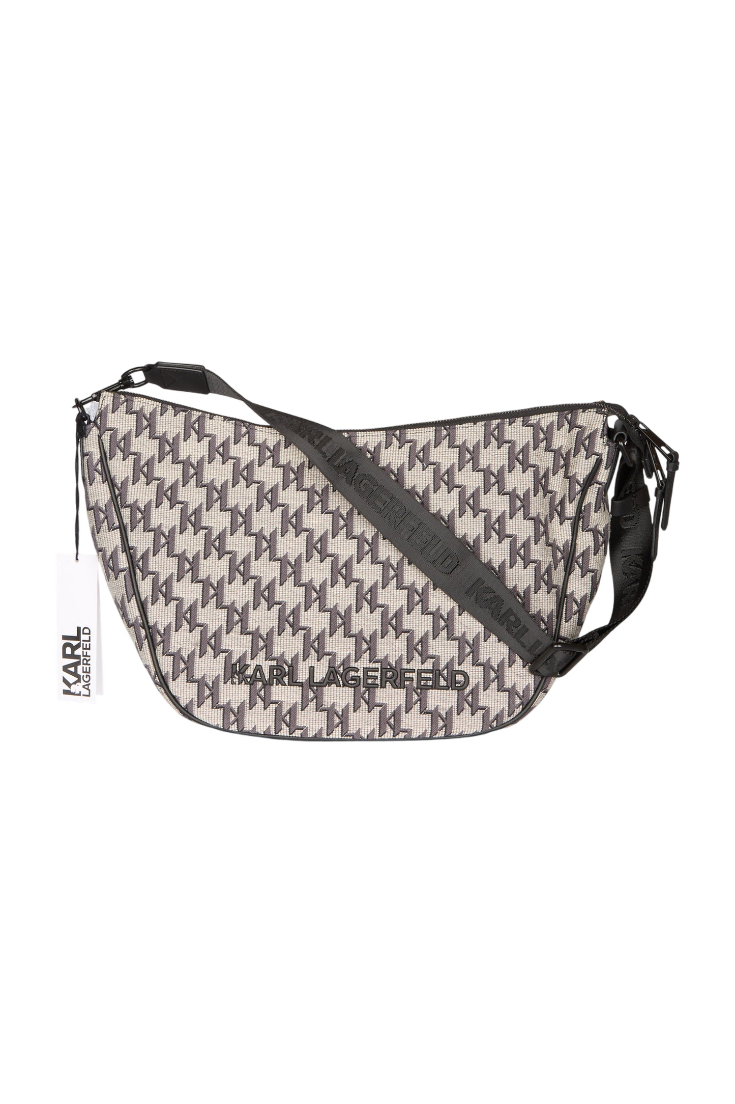 Karl Lagerfeld Monogram Logo Handtasche Umhängetasche