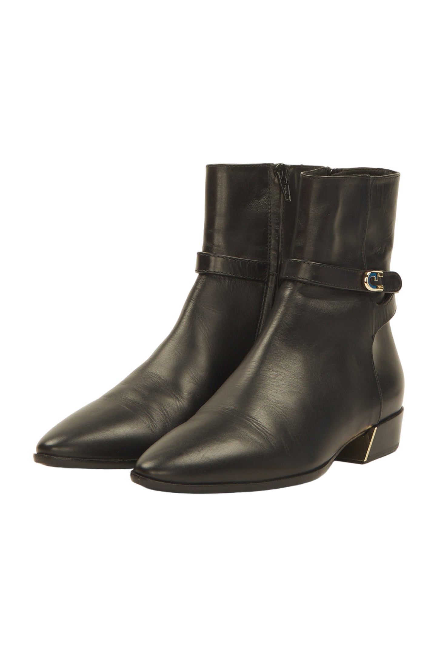 Furla Stiefeletten Size 37 Schwarz