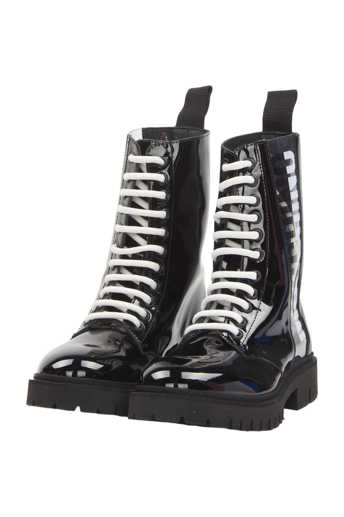 Moschino Schnürschuhe Size 36 Schwarz