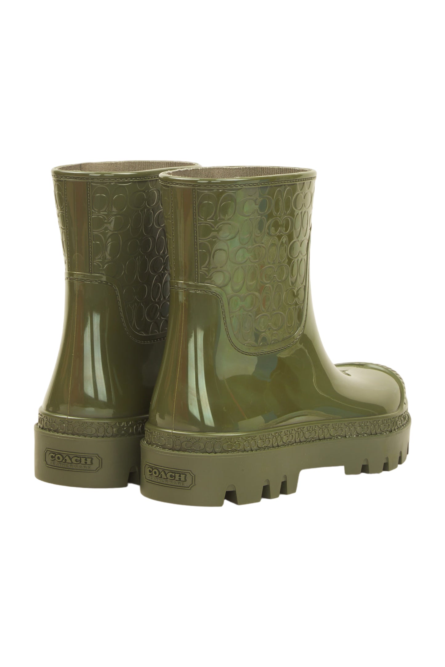 Coach Gummistiefel Size 39.5 Grün