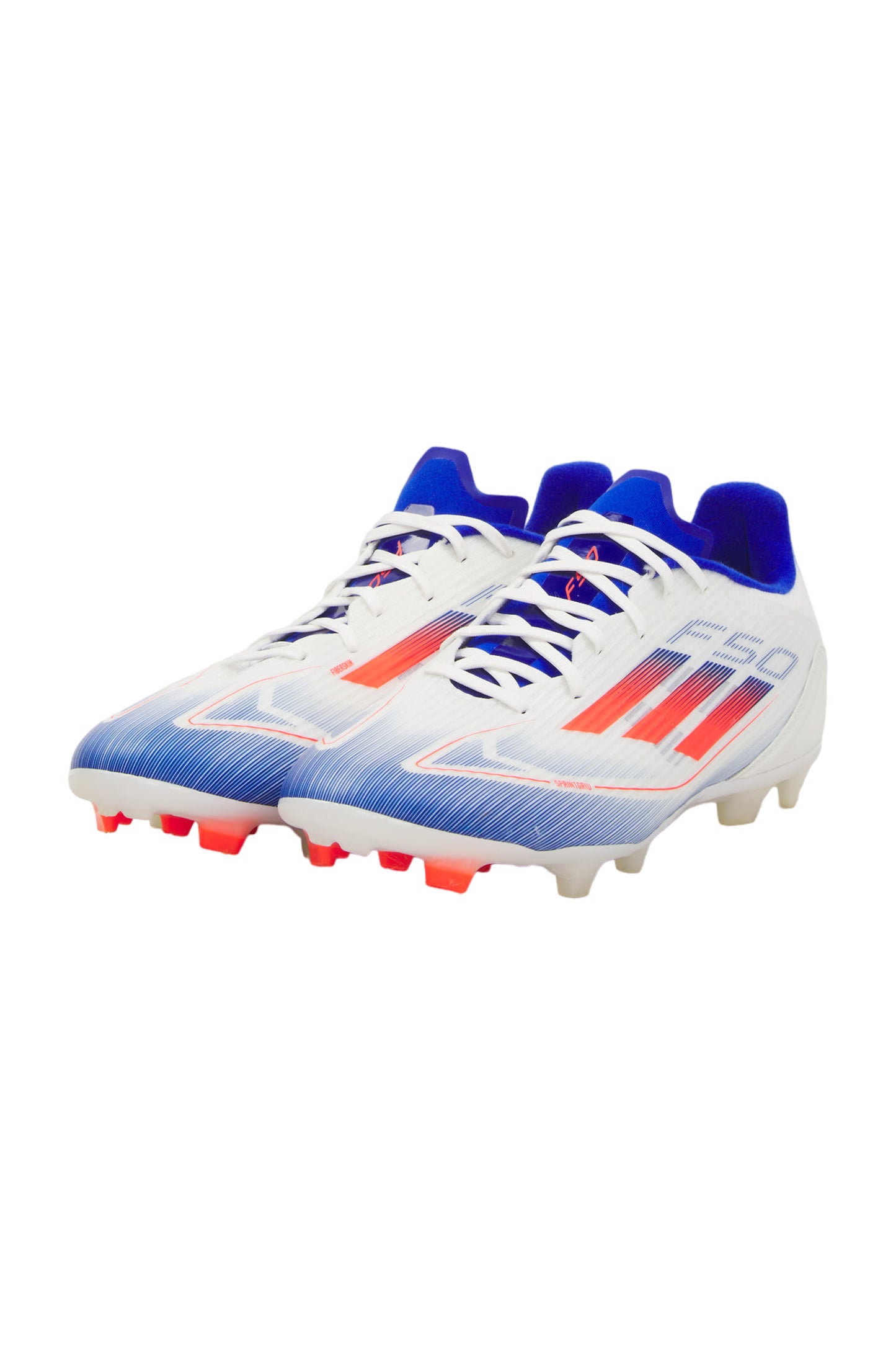 Adidas F50 Elite Herren Fußballschuhe - Cloud White/Solar Red/Lucid Blue