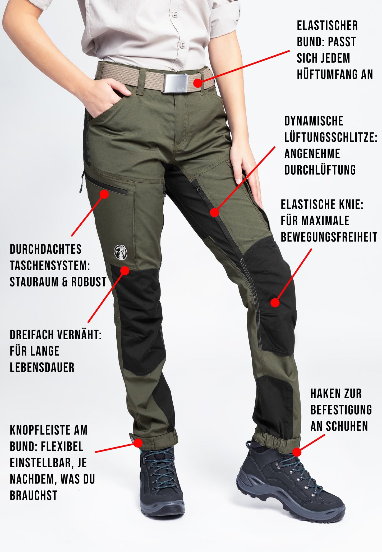 Outdoor Hose für Damen