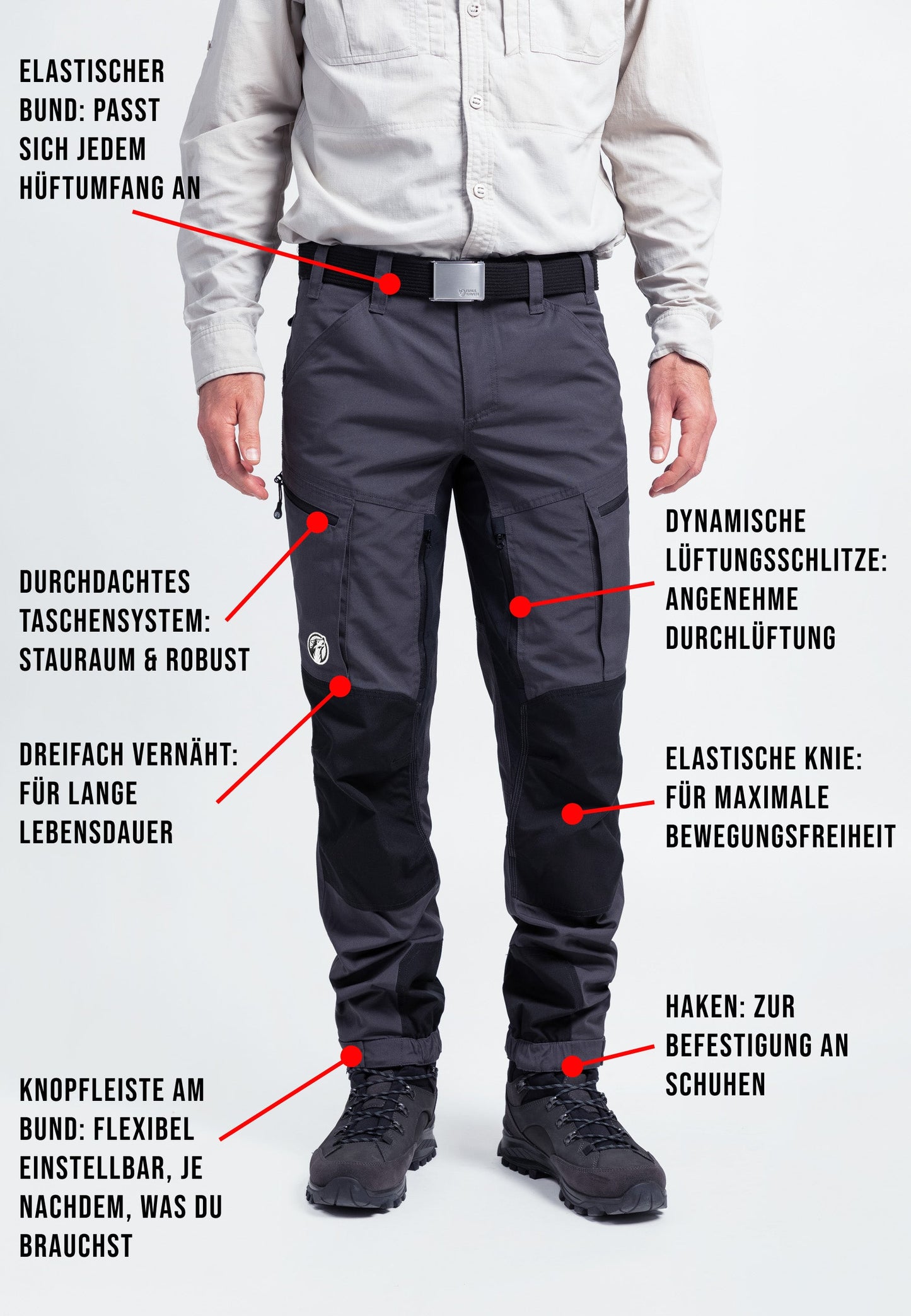 Outdoor Hose für Herren