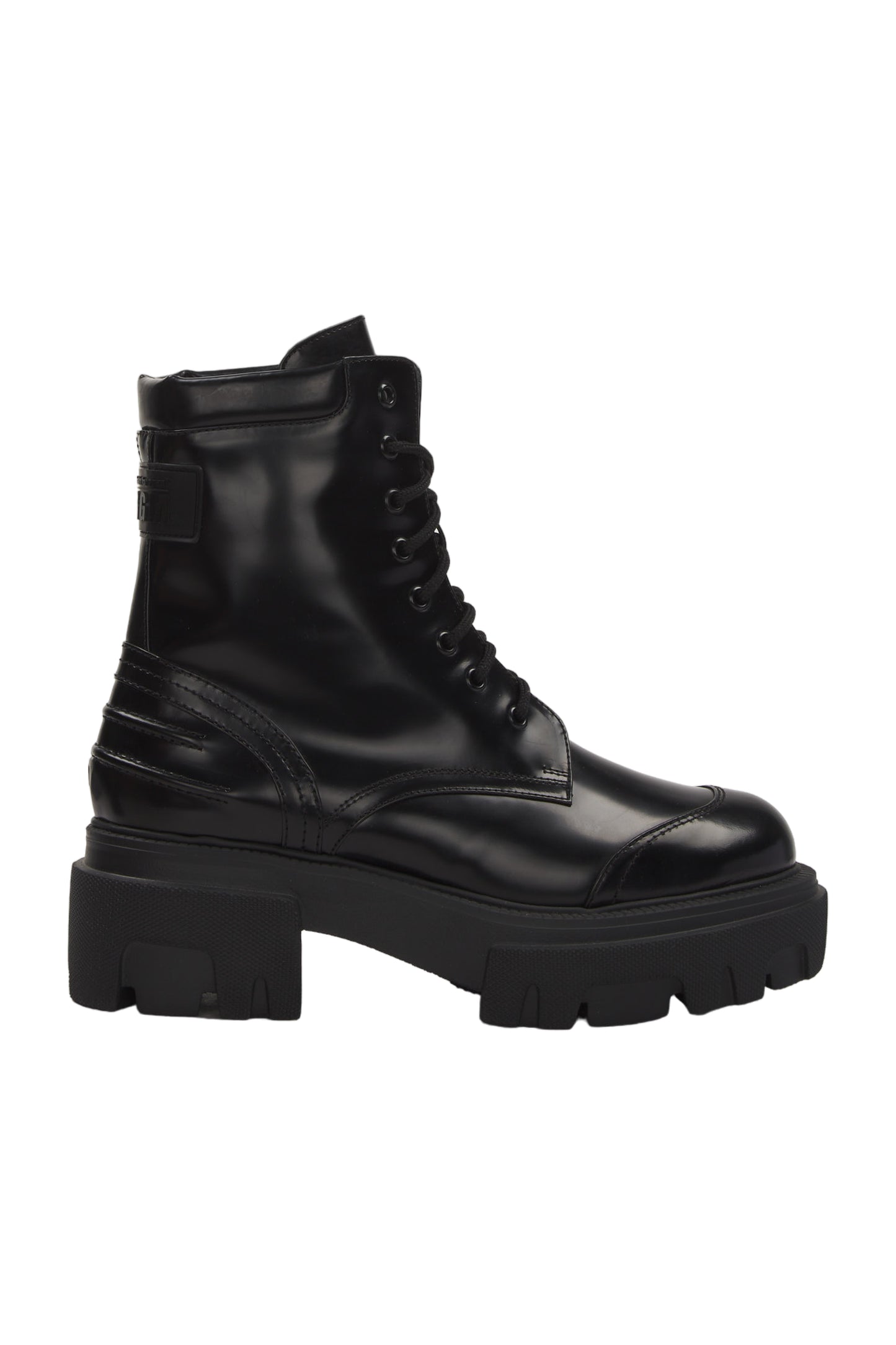 Msgm Schnürstiefeletten Size 41 Schwarz