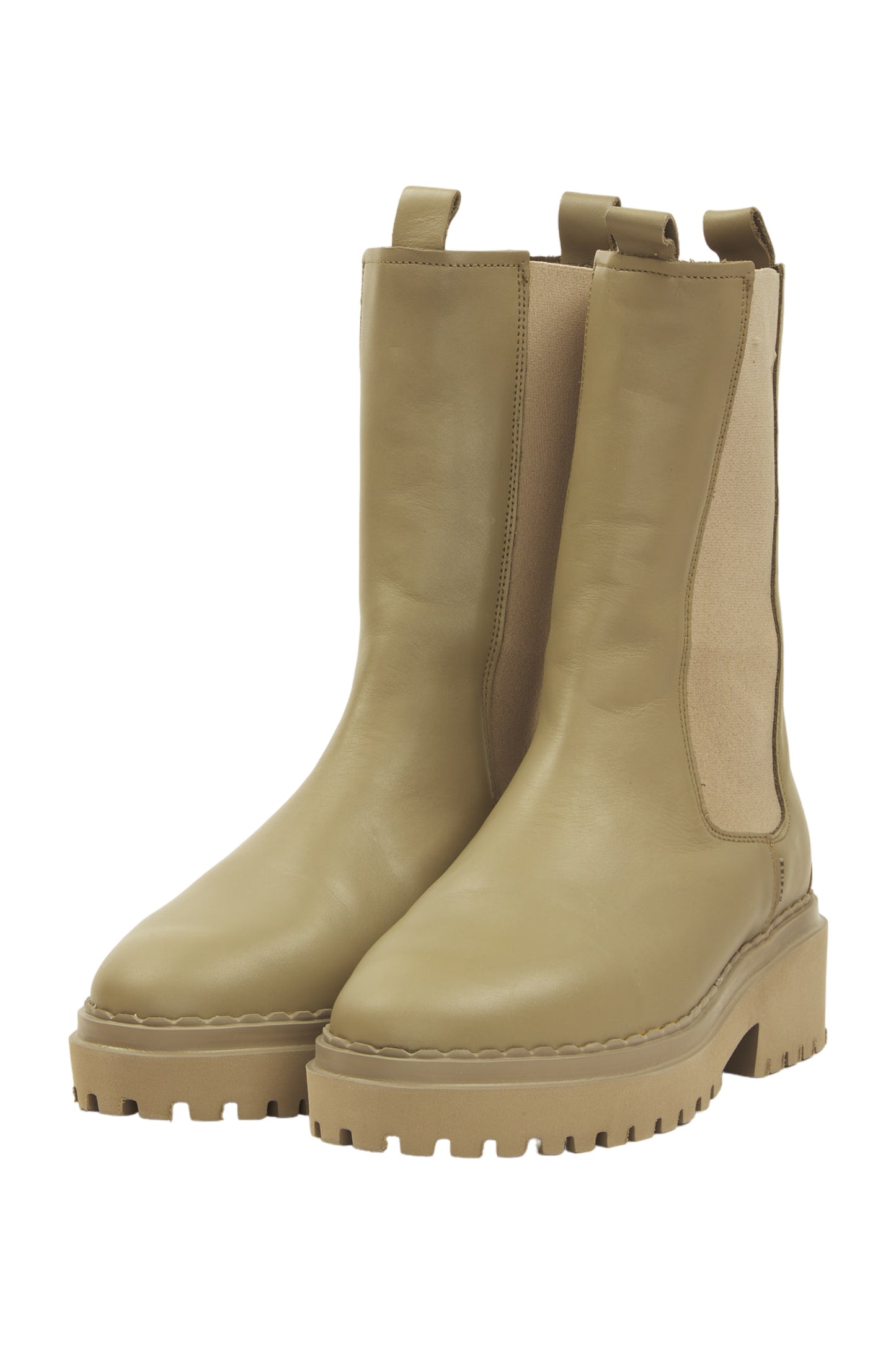 Nubikk Fae Adams Desert Leather Stiefel Size 39 Grau