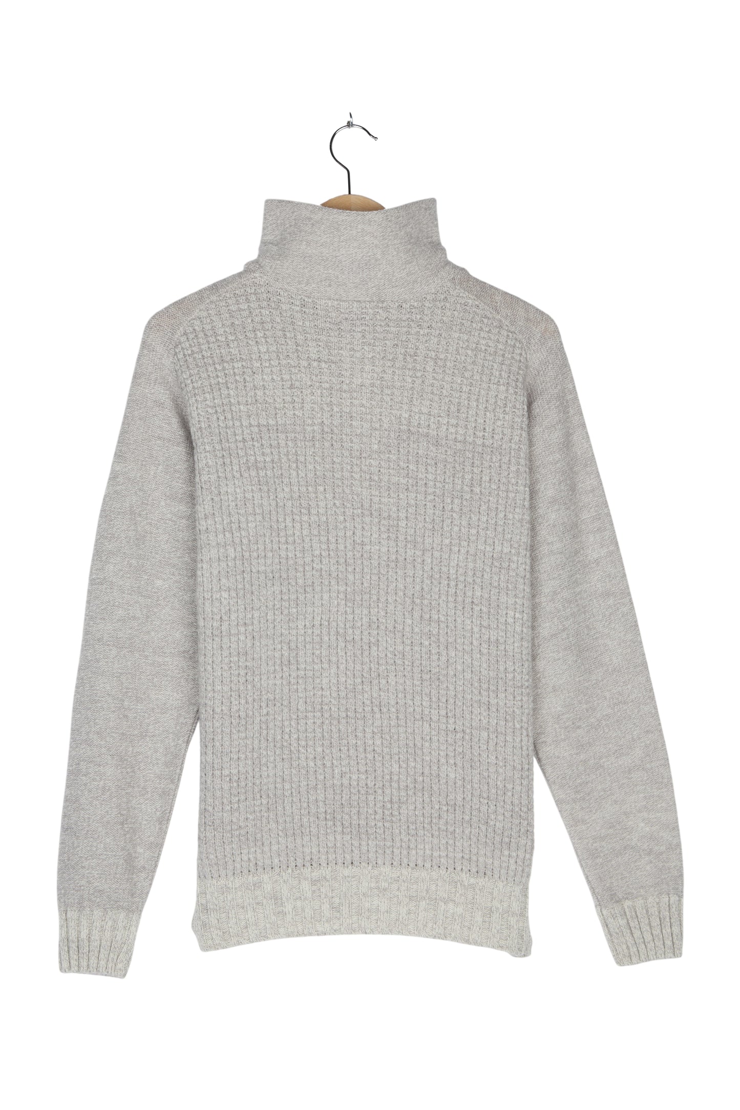 BISPEN WOOL ZIP NECK