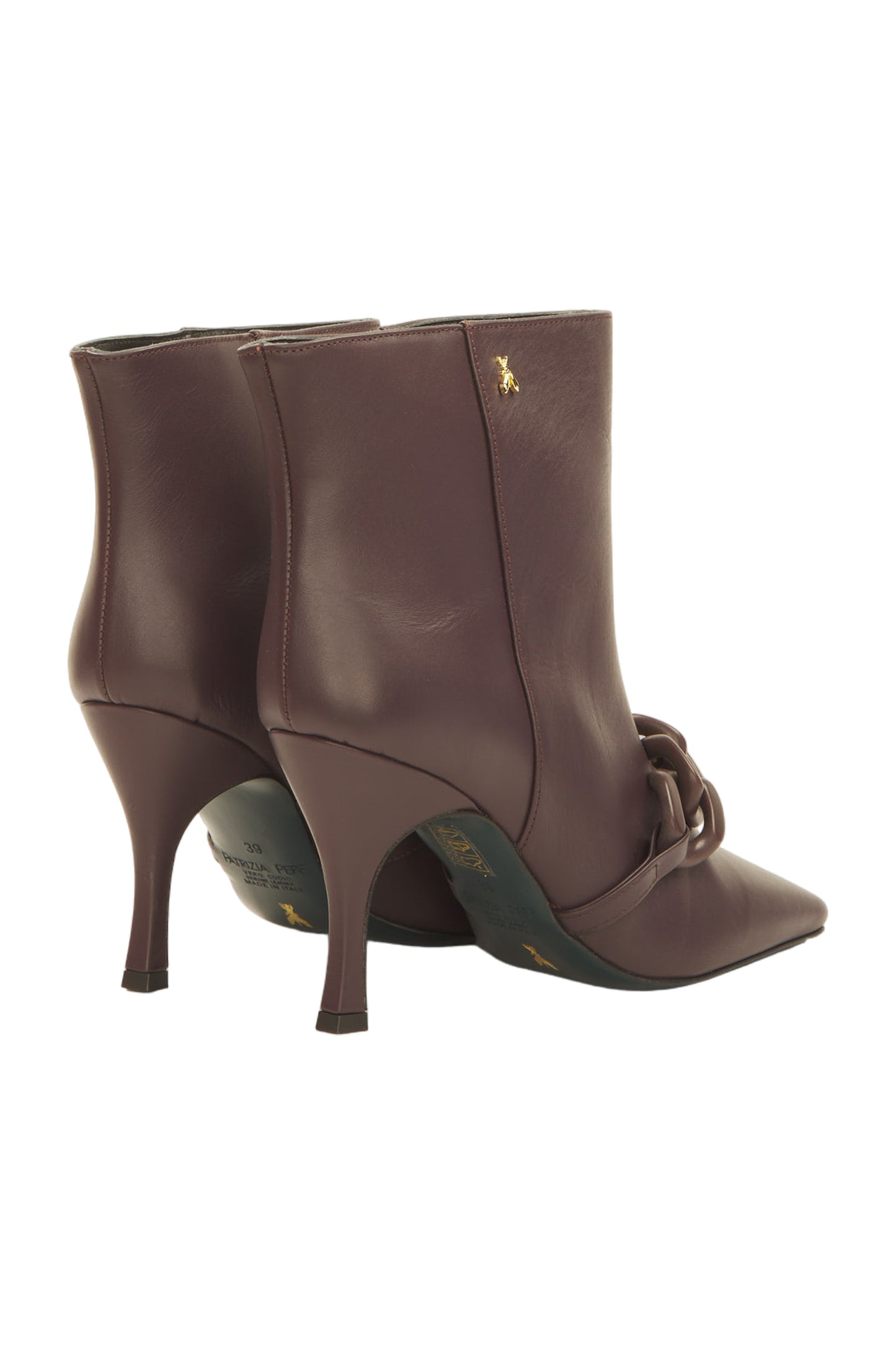 Patrizia Pepe Ankle Boots Size 39 Lila
