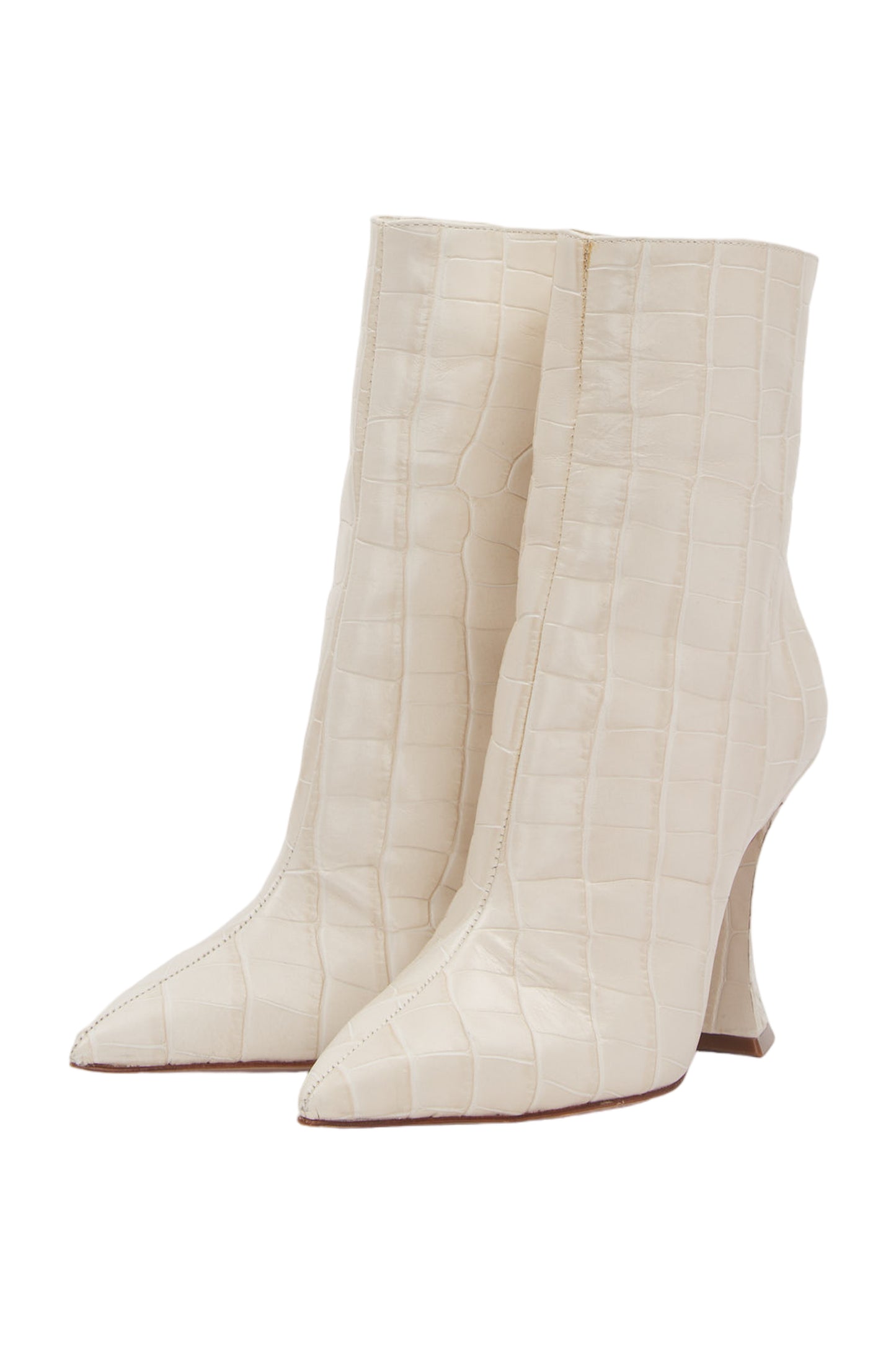 Schutz Ankle Boots High Heels Size 36 Beige