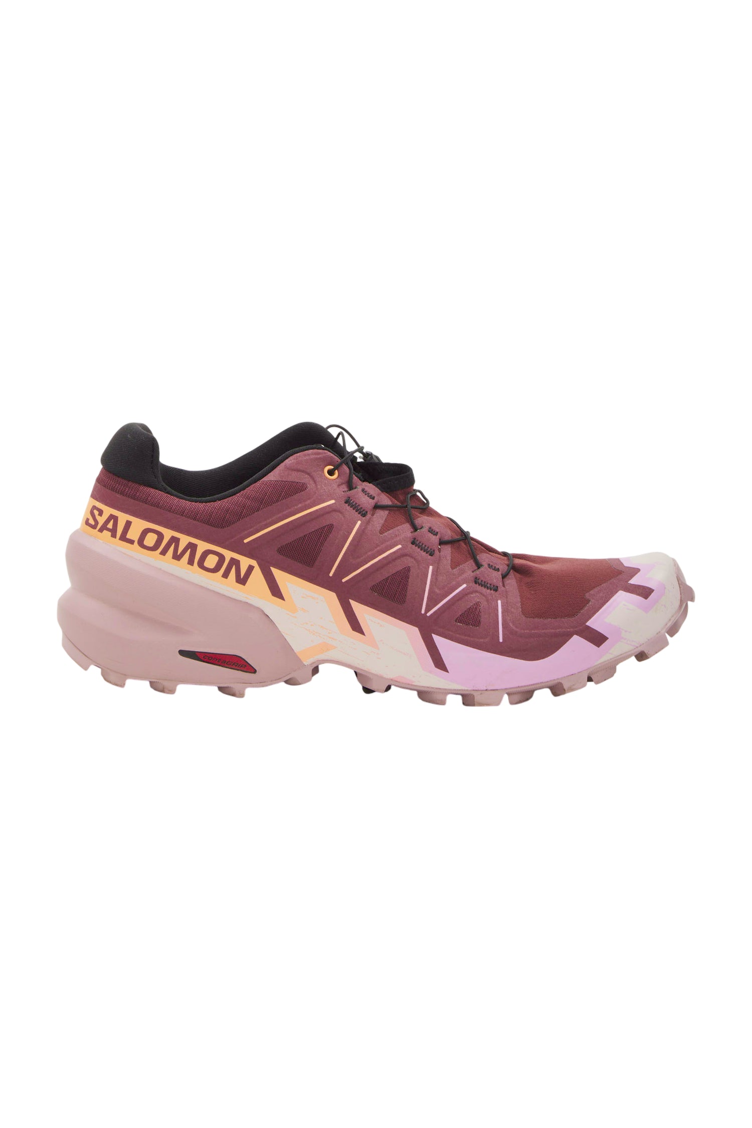 Salomon Speedcross 6 Gore-Tex Herren Trail Laufschuhe - Weiß/Sparkling Grape/Fiery Red