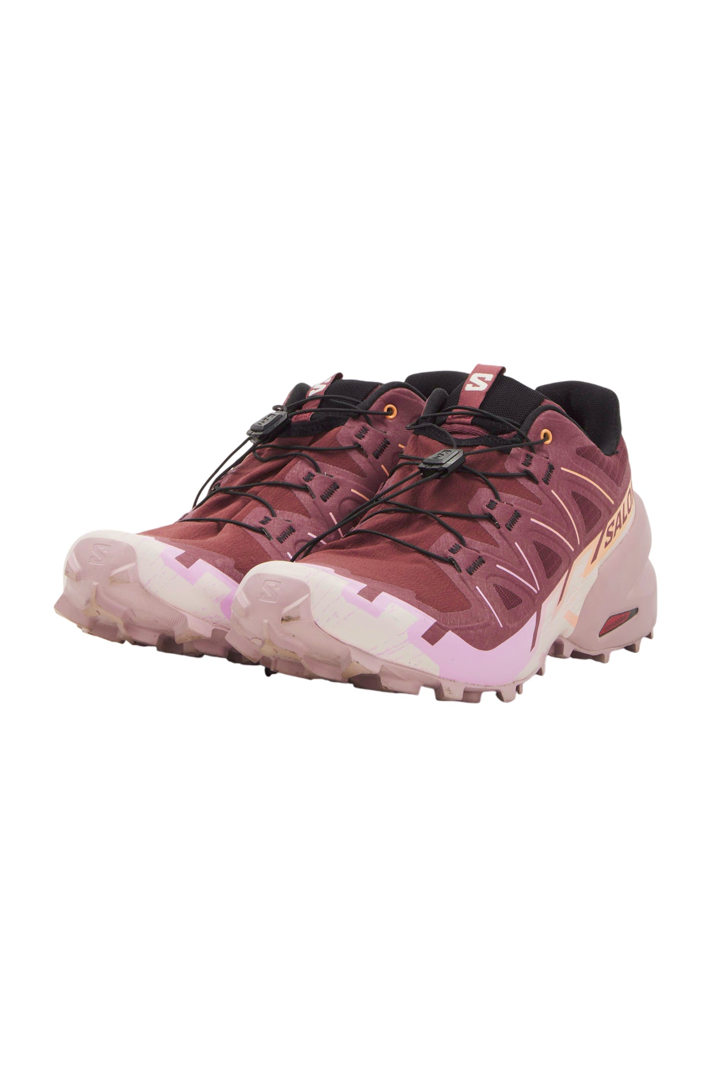 Salomon Speedcross 6 Gore-Tex Herren Trail Laufschuhe - Weiß/Sparkling Grape/Fiery Red