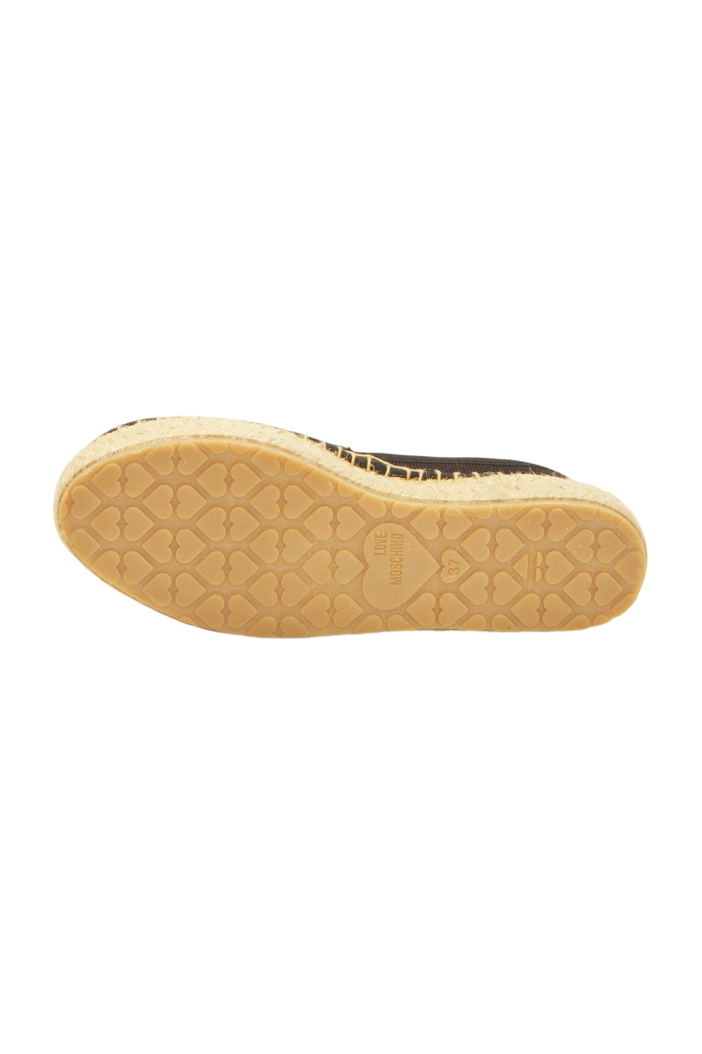 Love Moschino Slipper Size 37 Schwarz