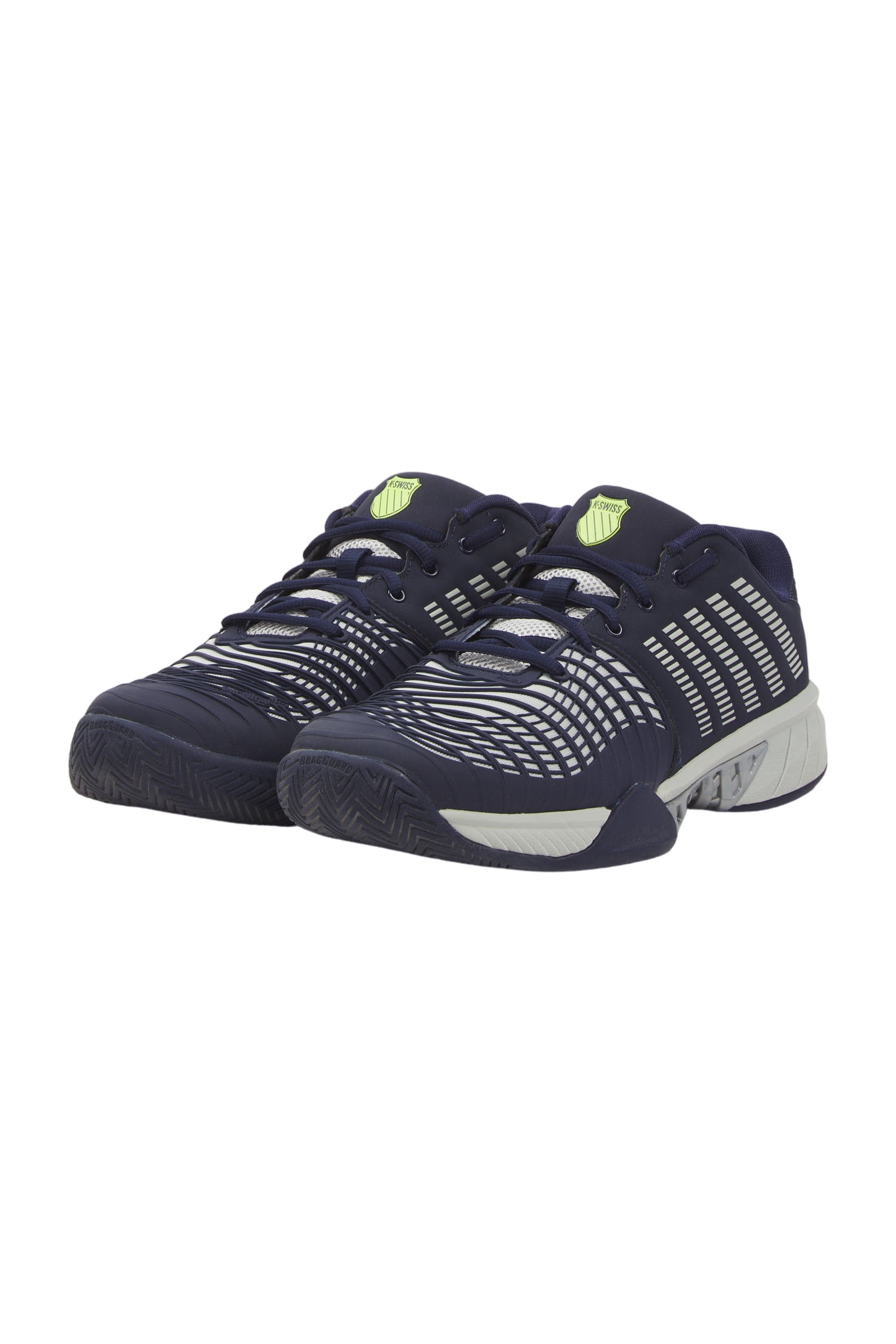 K-Swiss Hypercourt Supreme 2 Herren Tennisschuhe - Peacoat/Grau Violett/Limettengrün