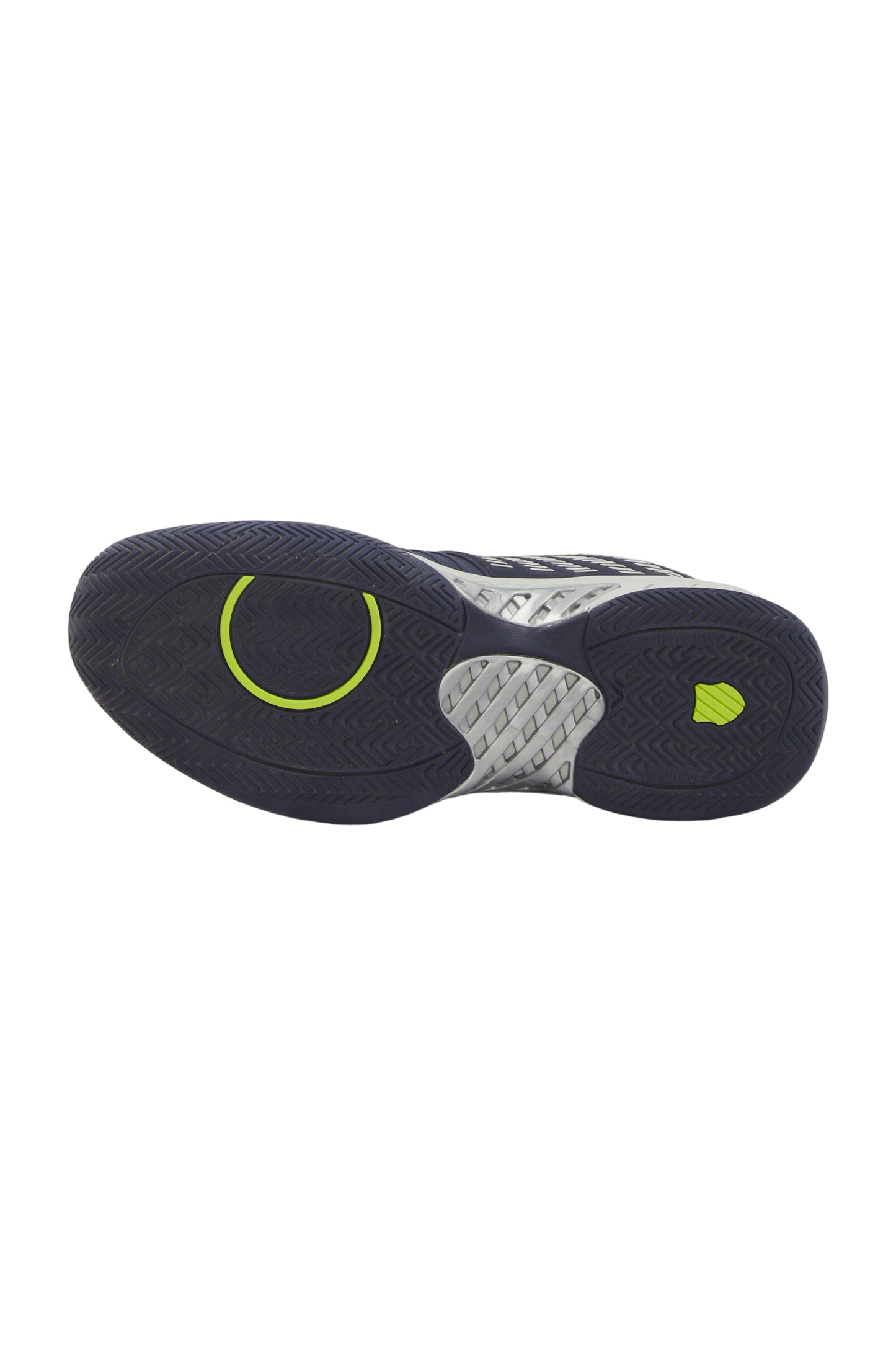 K-Swiss Hypercourt Supreme 2 Herren Tennisschuhe - Peacoat/Grau Violett/Limettengrün