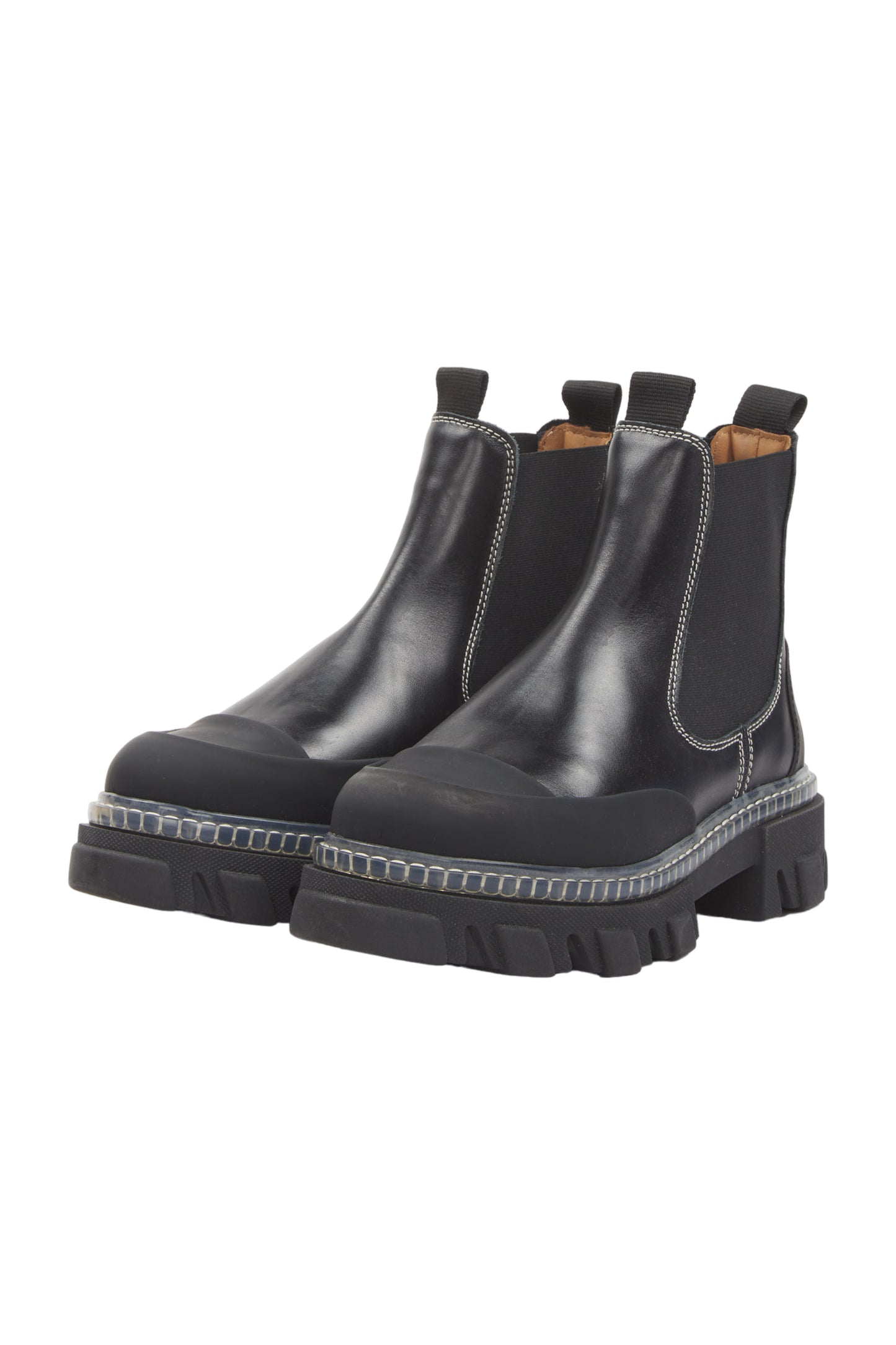 Ganni Ankle Boots Size 41 Schwarz