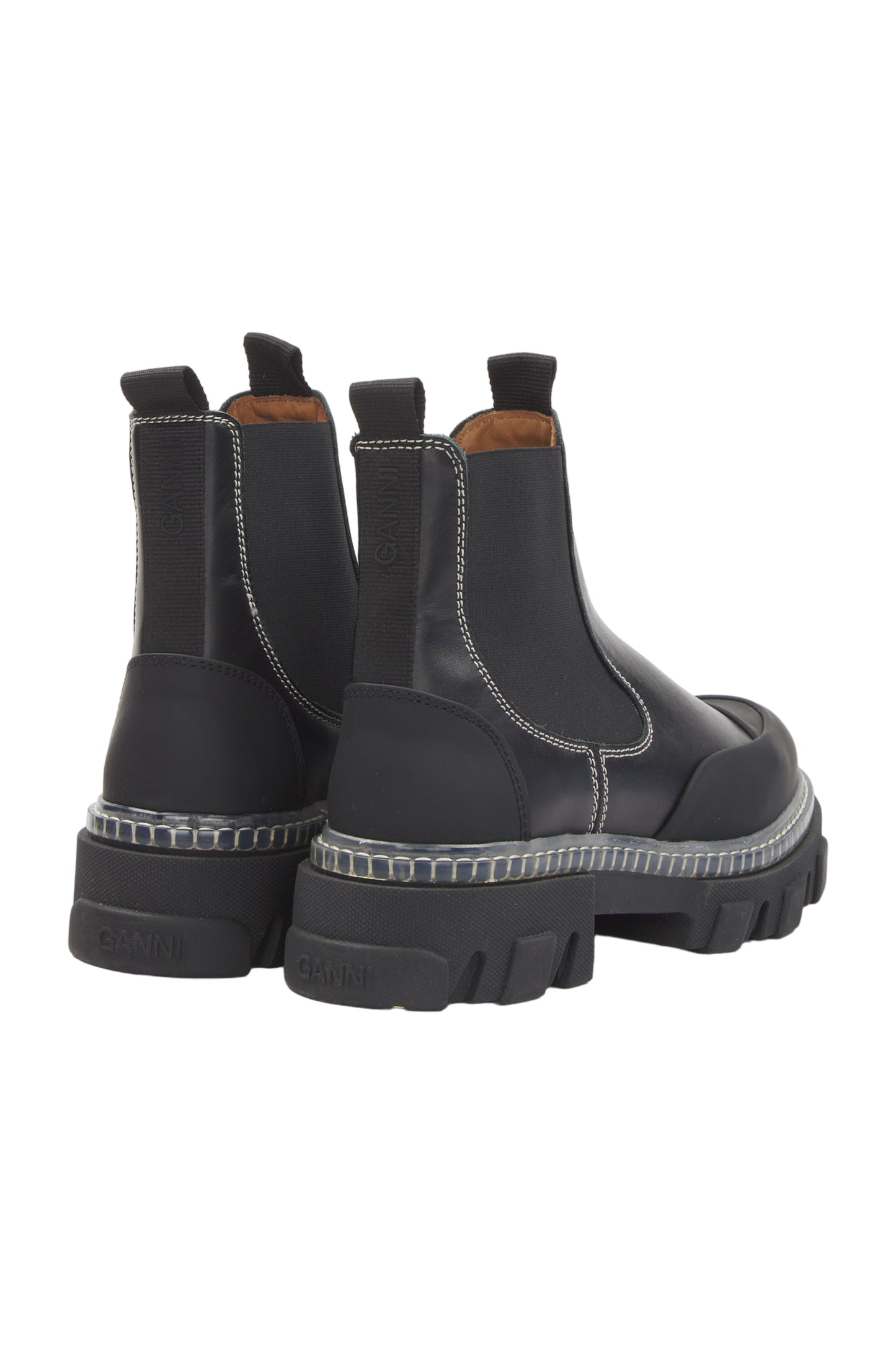 Ganni Ankle Boots Size 41 Schwarz