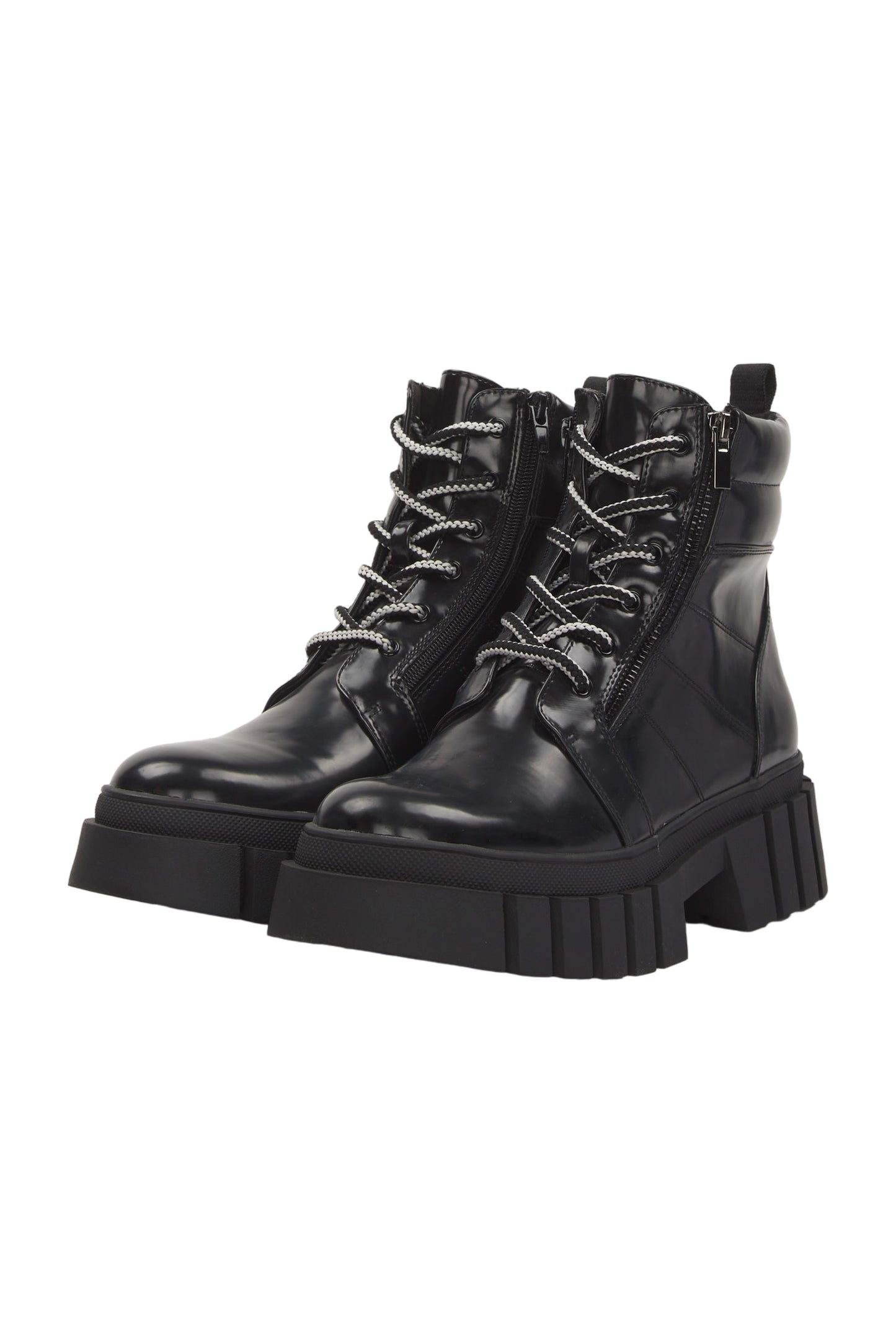 Steve Madden Schnürstiefeletten Size 40 Schwarz