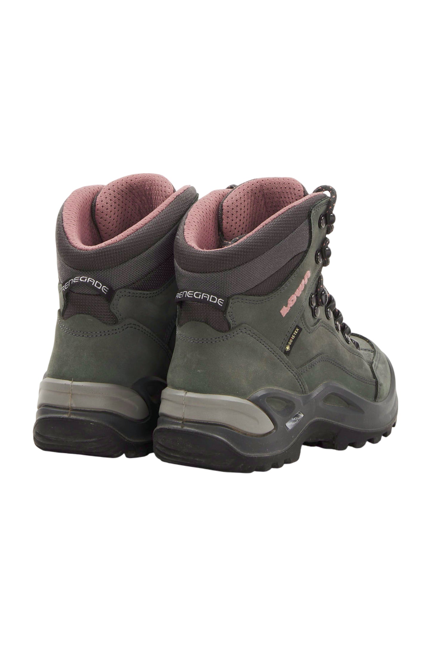 LOWA RENEGADE GTX MID Damen Wanderstiefel - Graphit Rose