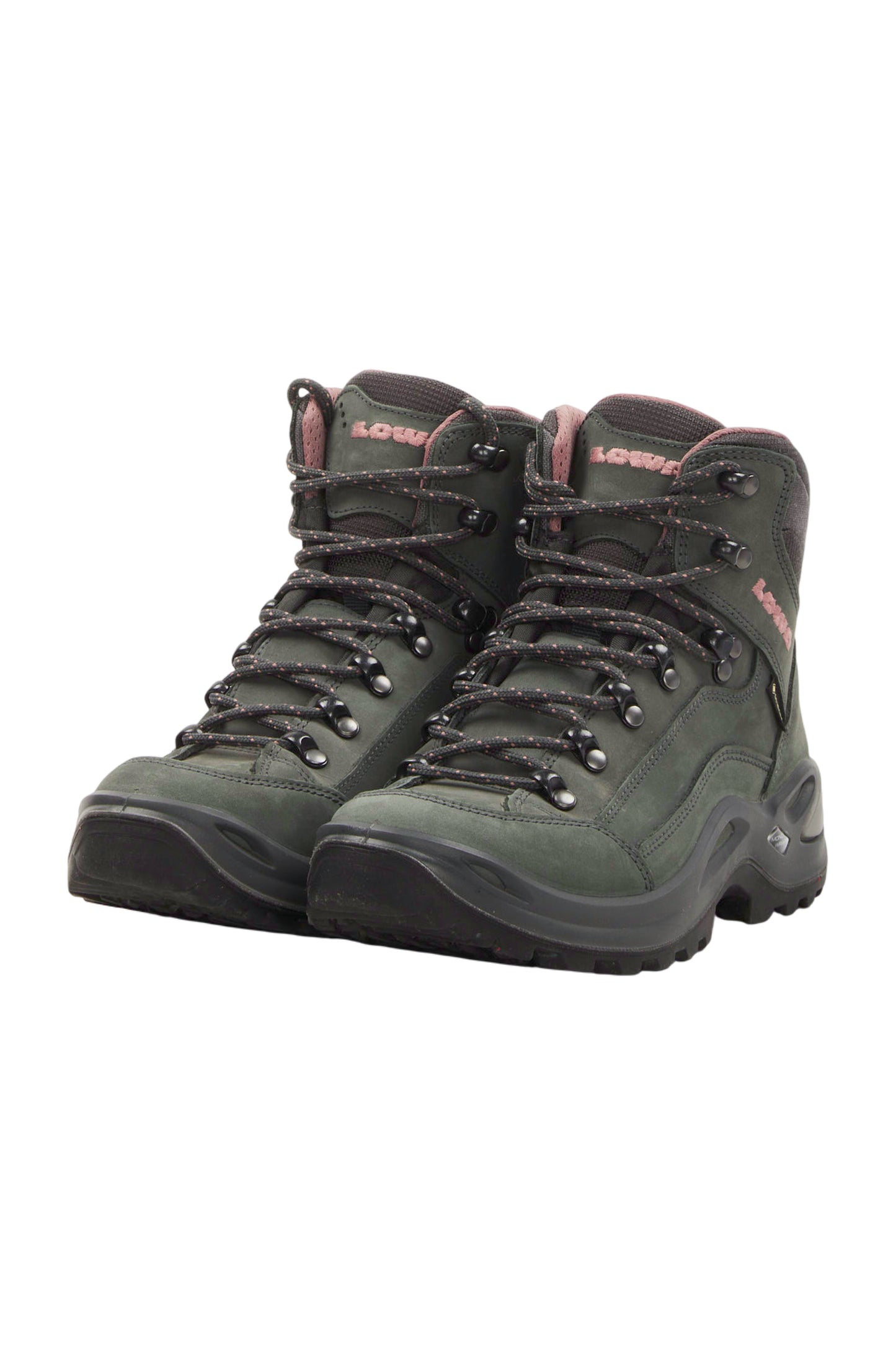LOWA RENEGADE GTX MID Damen Wanderstiefel - Graphit Rose