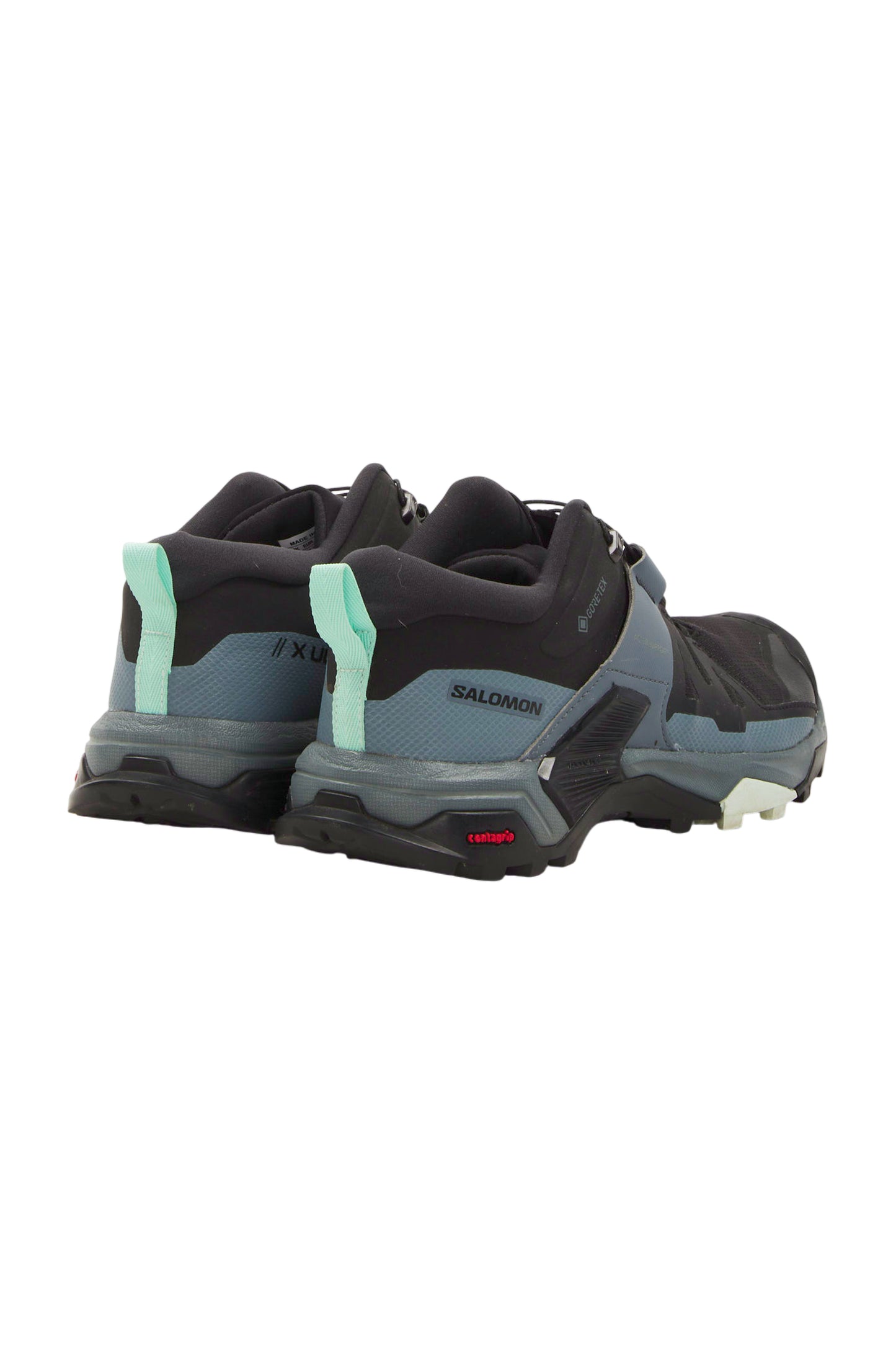 Salomon X Ultra 4 Gore-Tex Damen Wanderschuhe - Black/Stormy Weather/Opal Blue