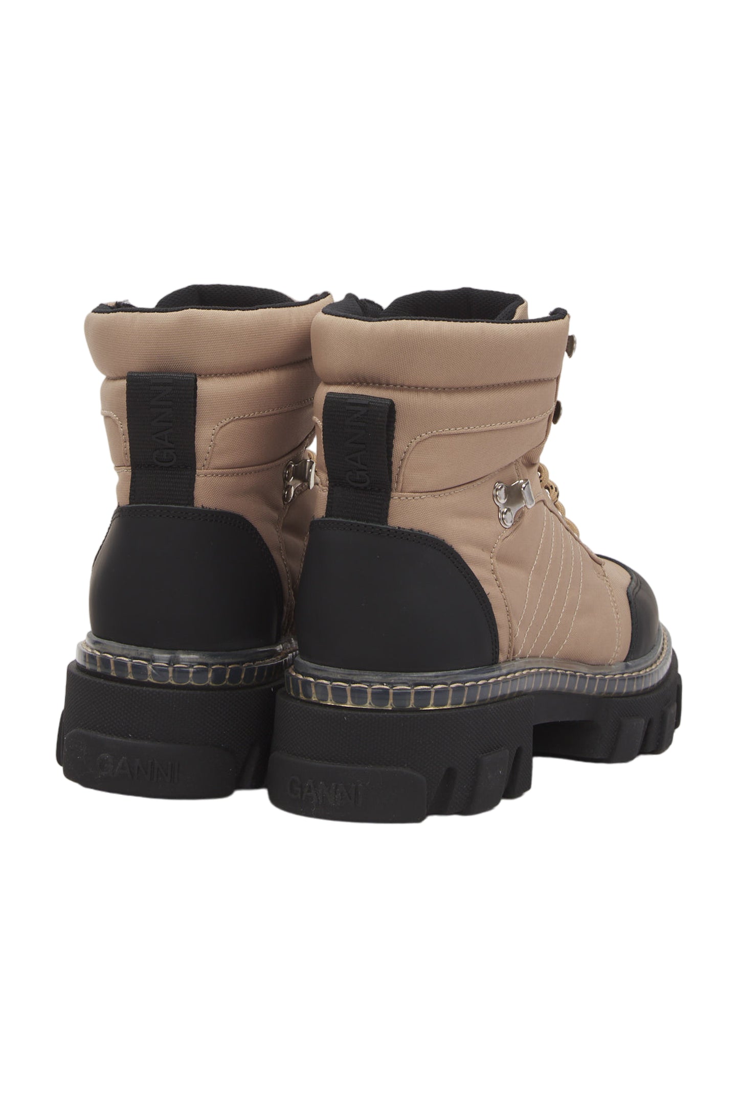Ganni Schnürstiefeletten Size 39 Braun