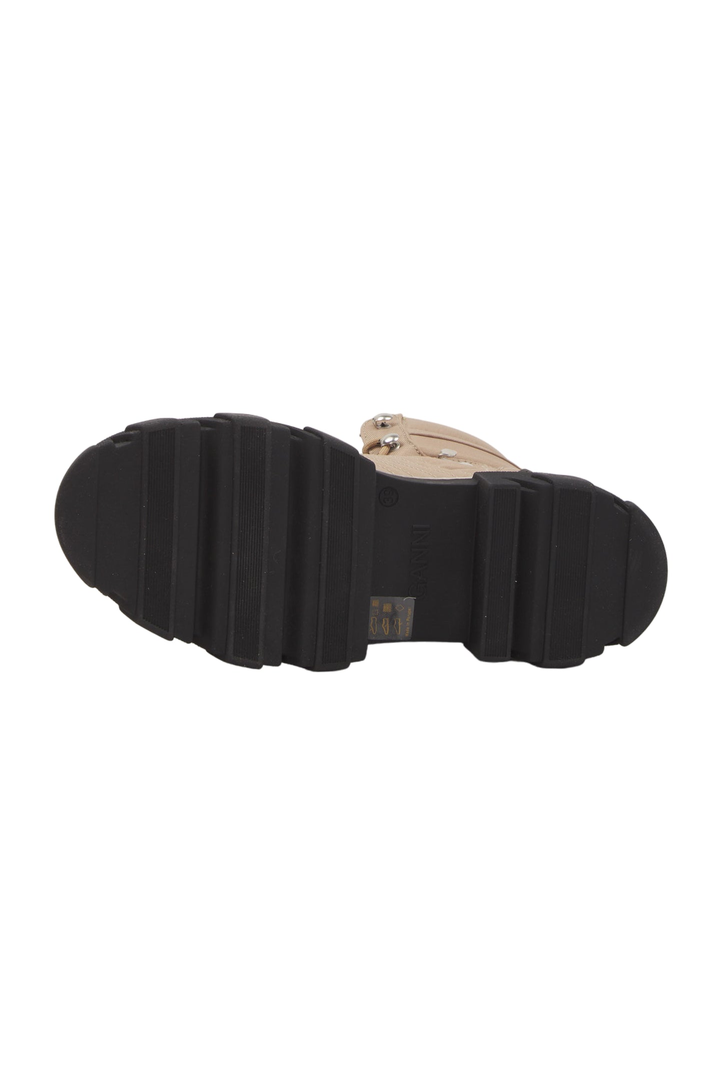 Ganni Schnürstiefeletten Size 39 Braun