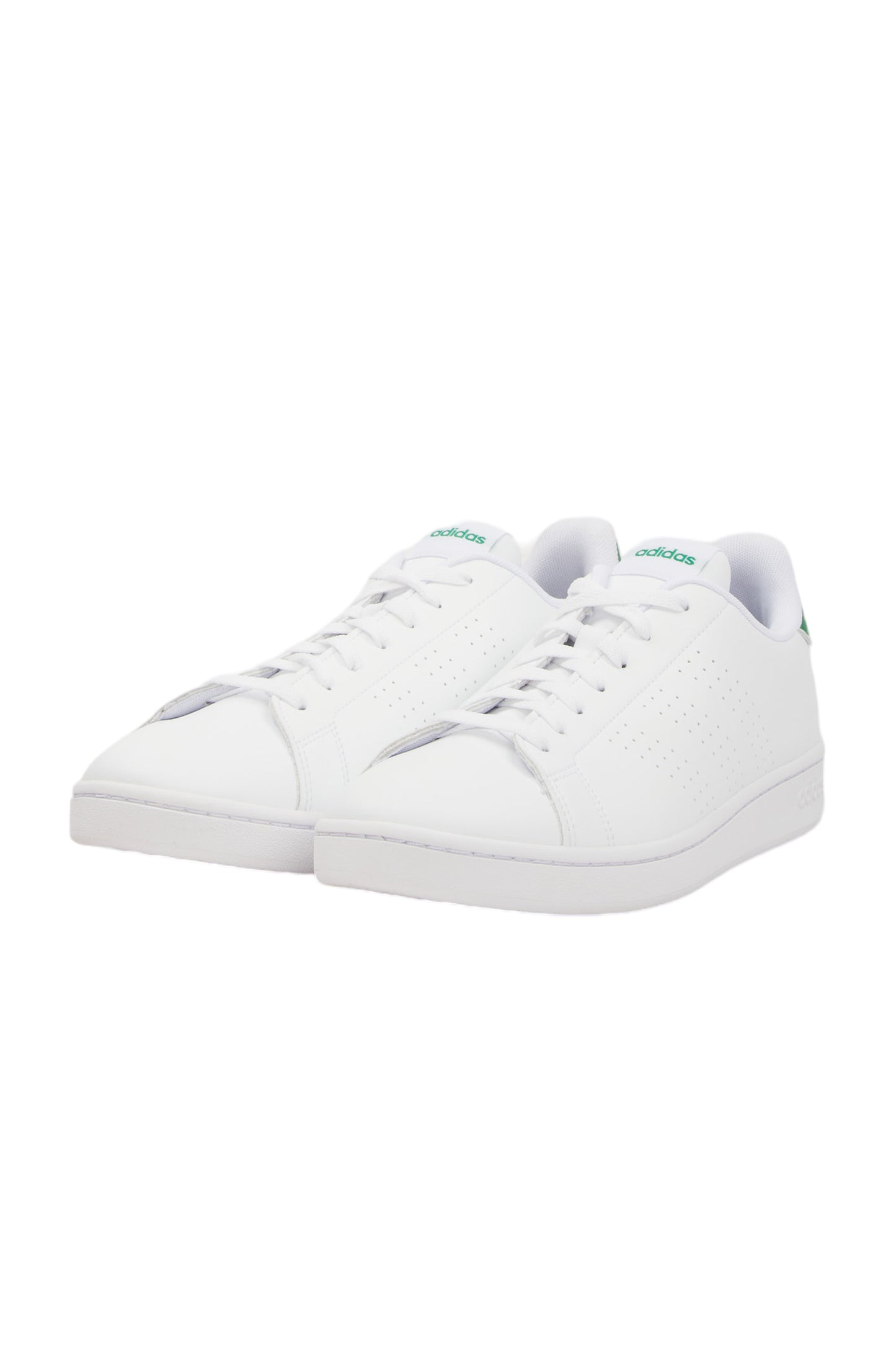 Adidas Advantage Base 2.0 Kinderschuhe - Cloud White / Grün, EU 36