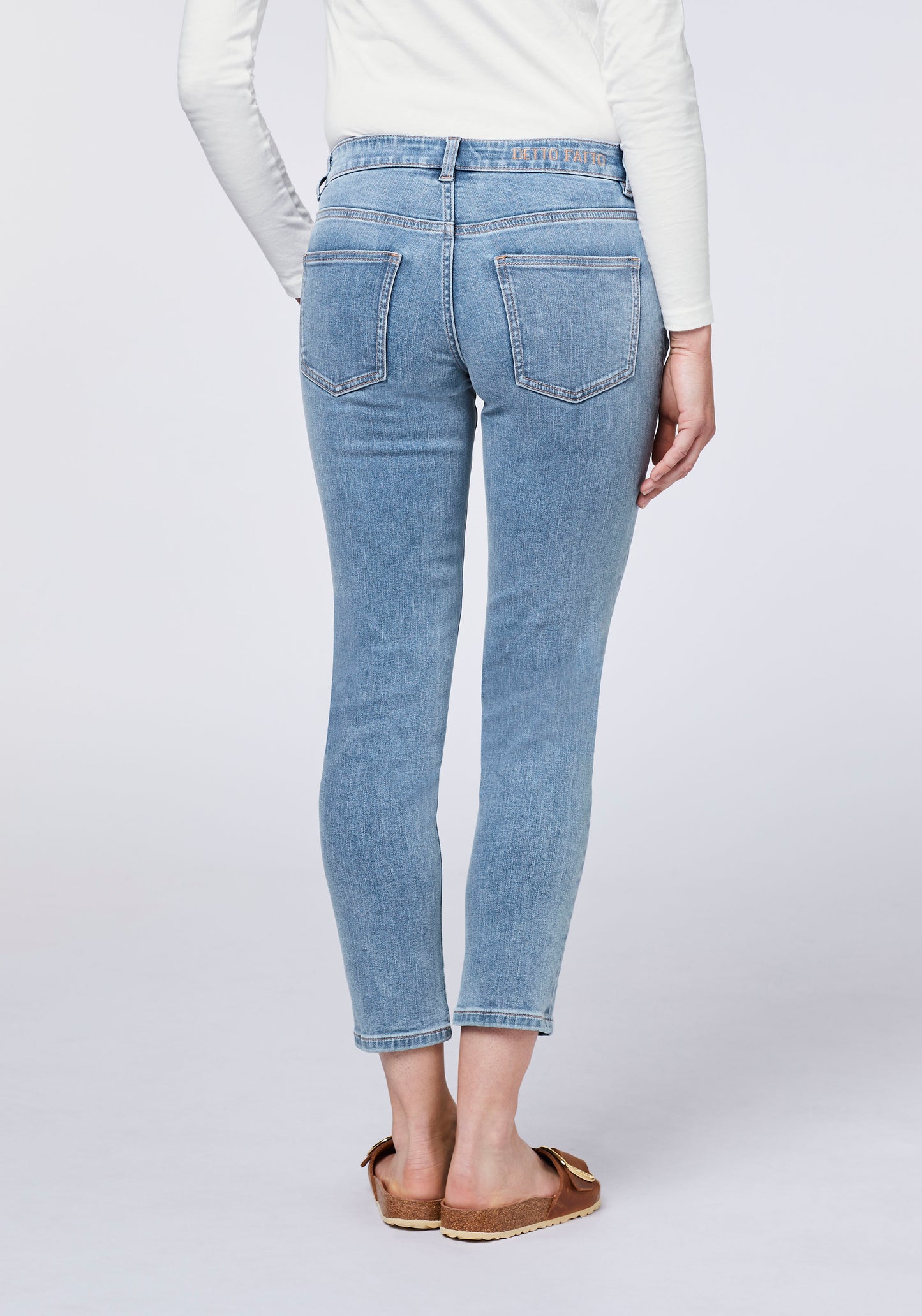 Detto Fatto Woman Medium Waist Skinny Women, Jeans, Slim Fit