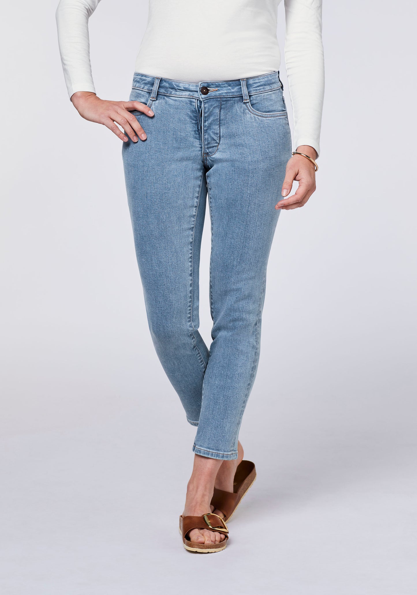 Detto Fatto Woman Medium Waist Skinny Women, Jeans, Slim Fit