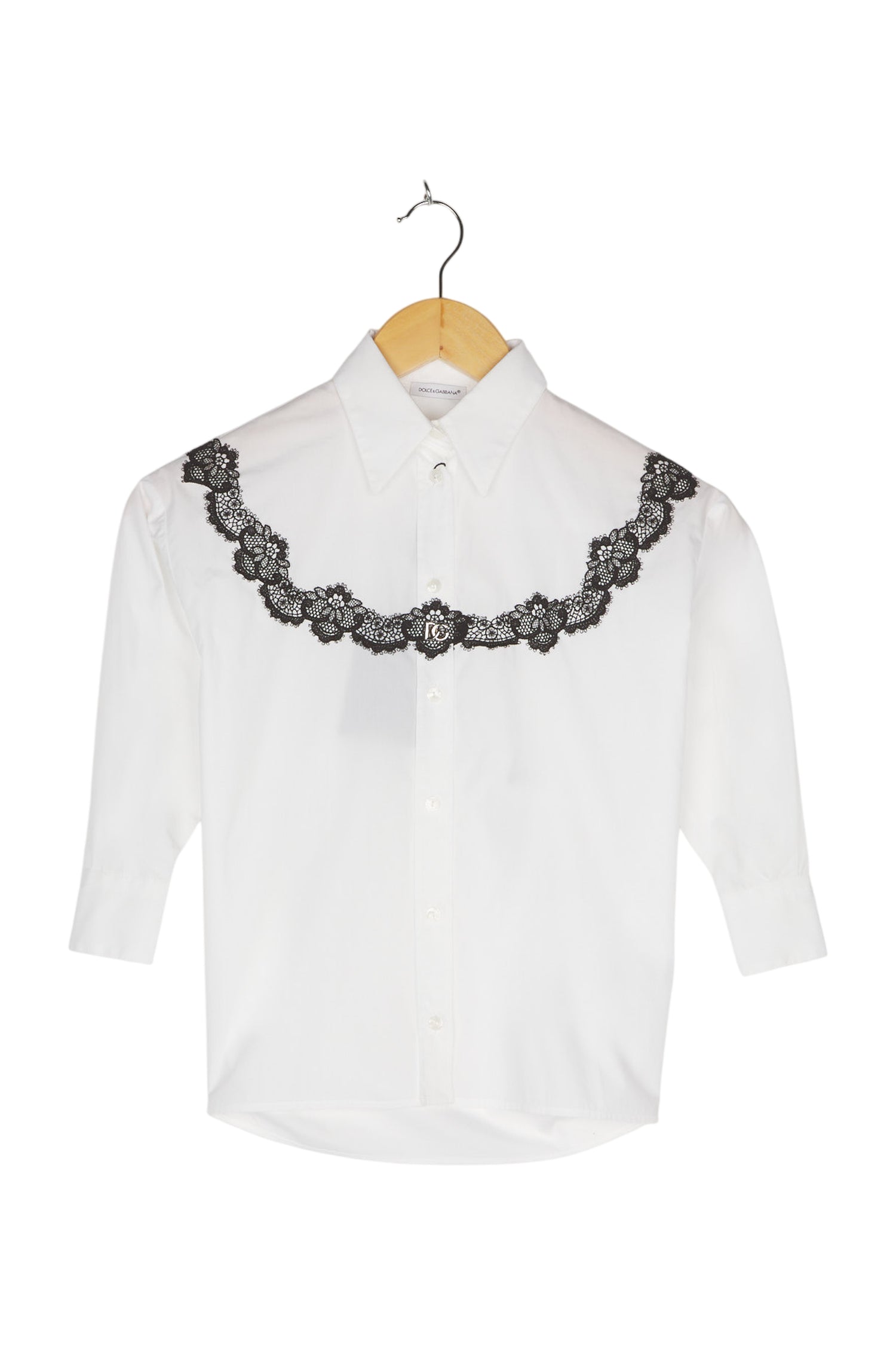 Dolce & Gabbana Bluse mit Spitze