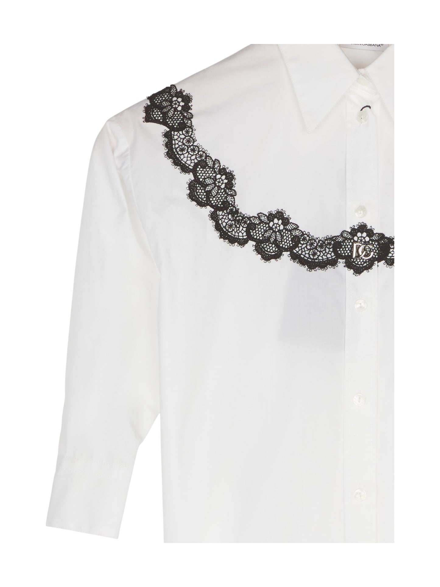 Dolce & Gabbana Bluse mit Spitze