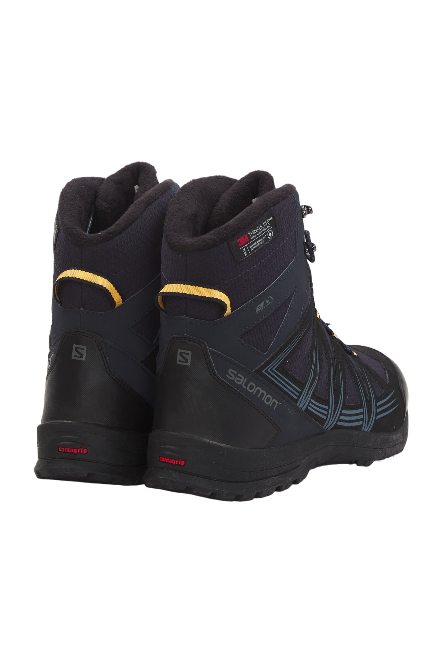 Salomon Woodsen 2 TS CSWP Herren Winterschuhe - Schwarz/Dunkelblau/Blau