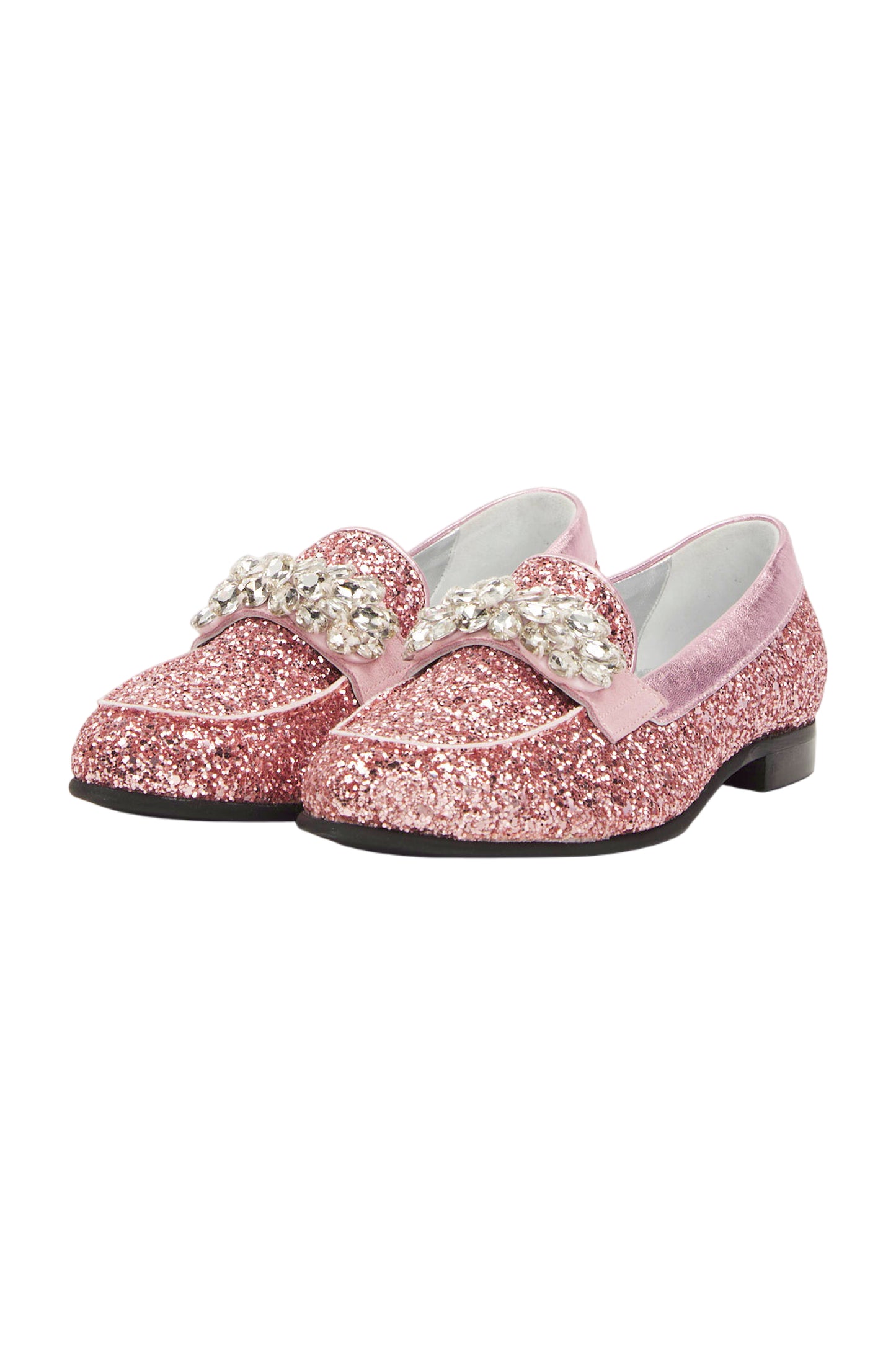 MonnaLisa Glitzer-Loafer Mädchen Schuhe Kinder