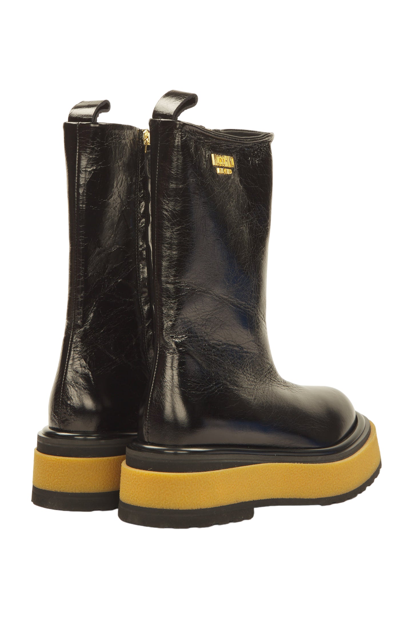 Moschino Stiefel Size 39 Schwarz