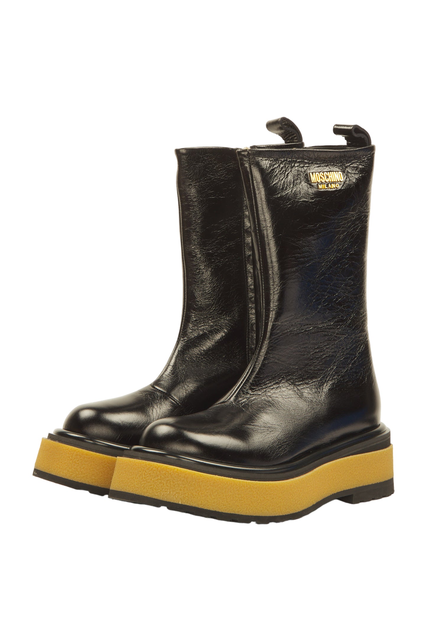 Moschino Stiefel Size 39 Schwarz