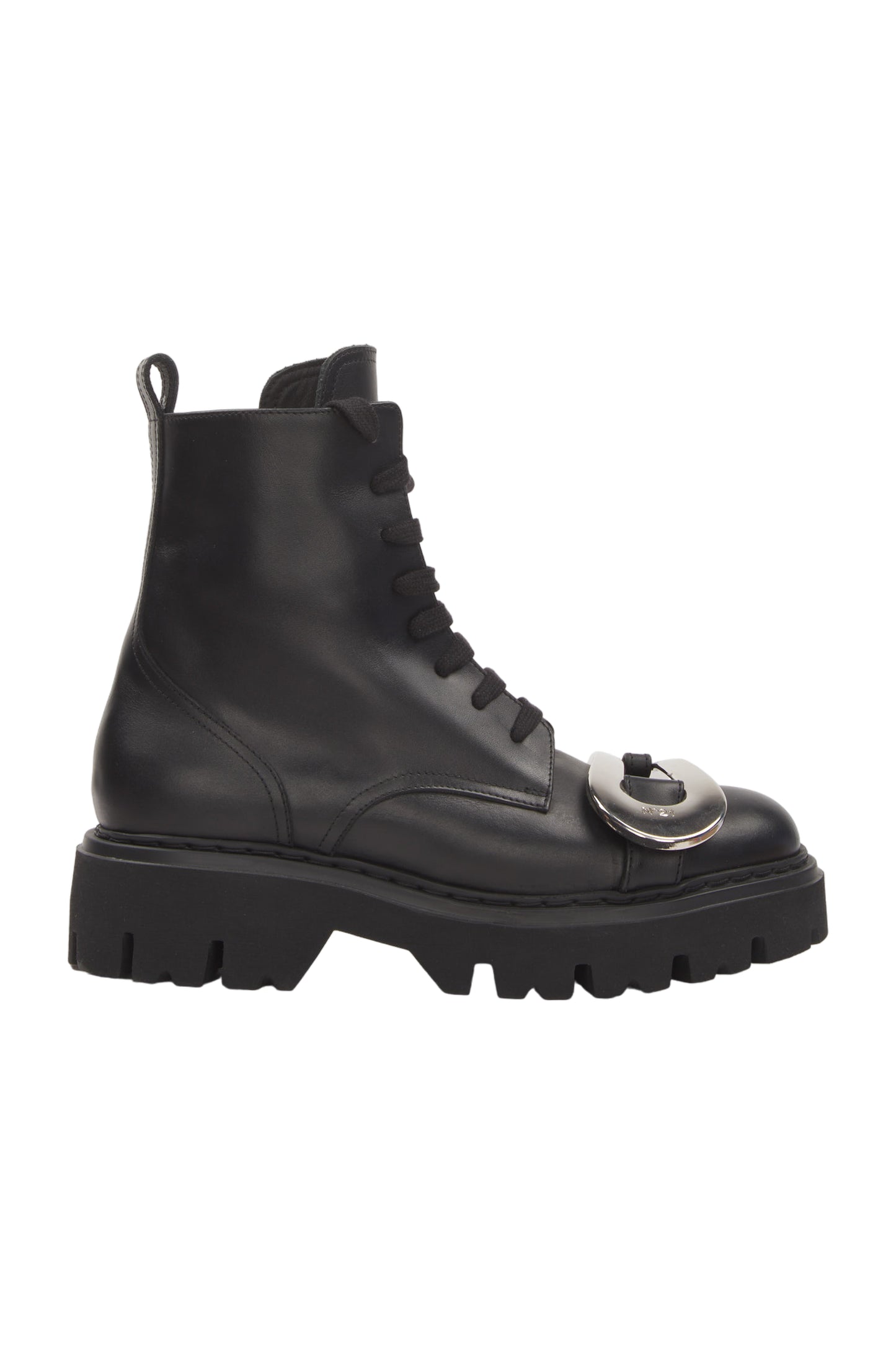 N°21 Schnürstiefeletten Size 40 Schwarz