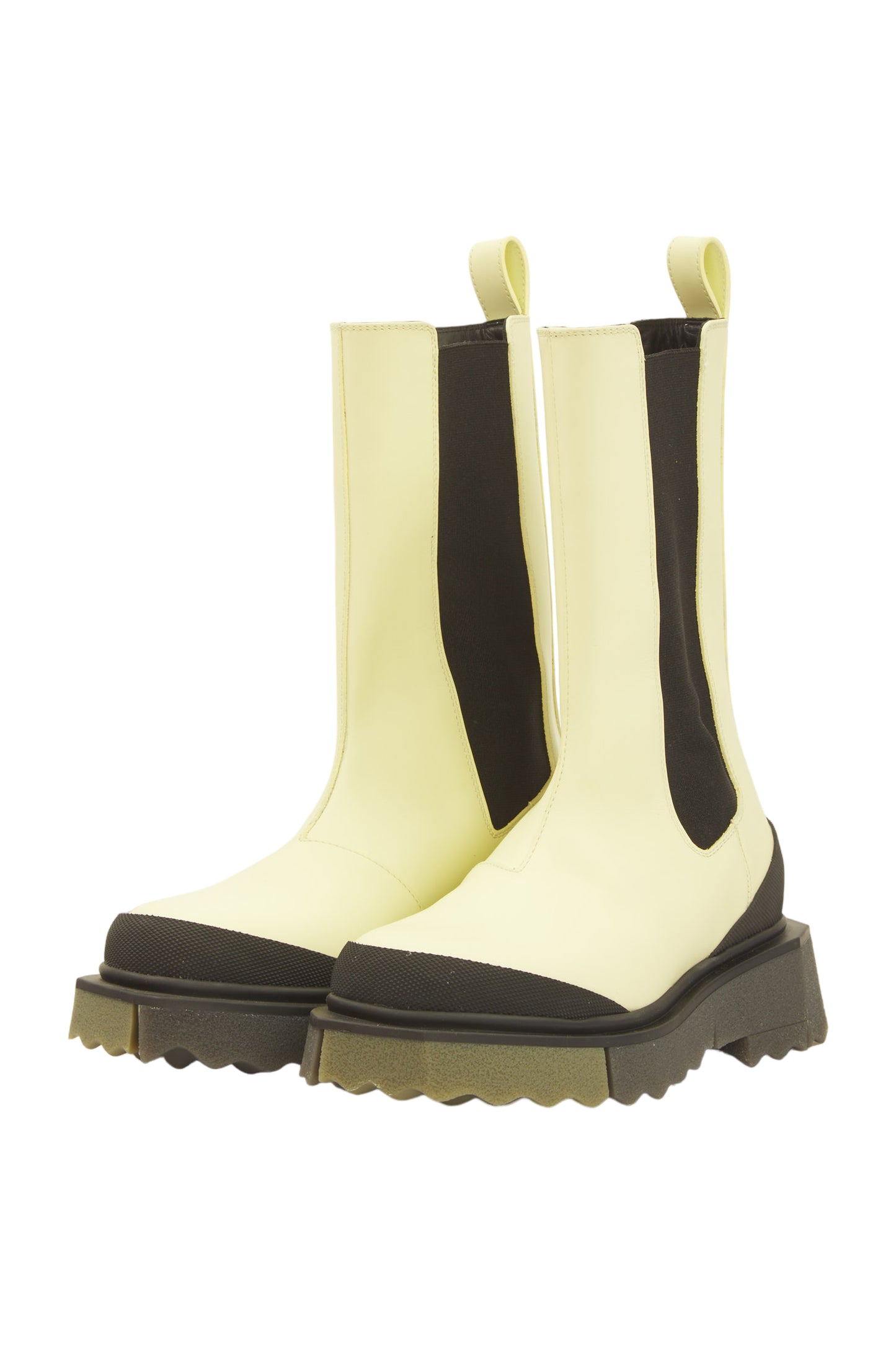 Off-White Stiefel Size 36 Gelb