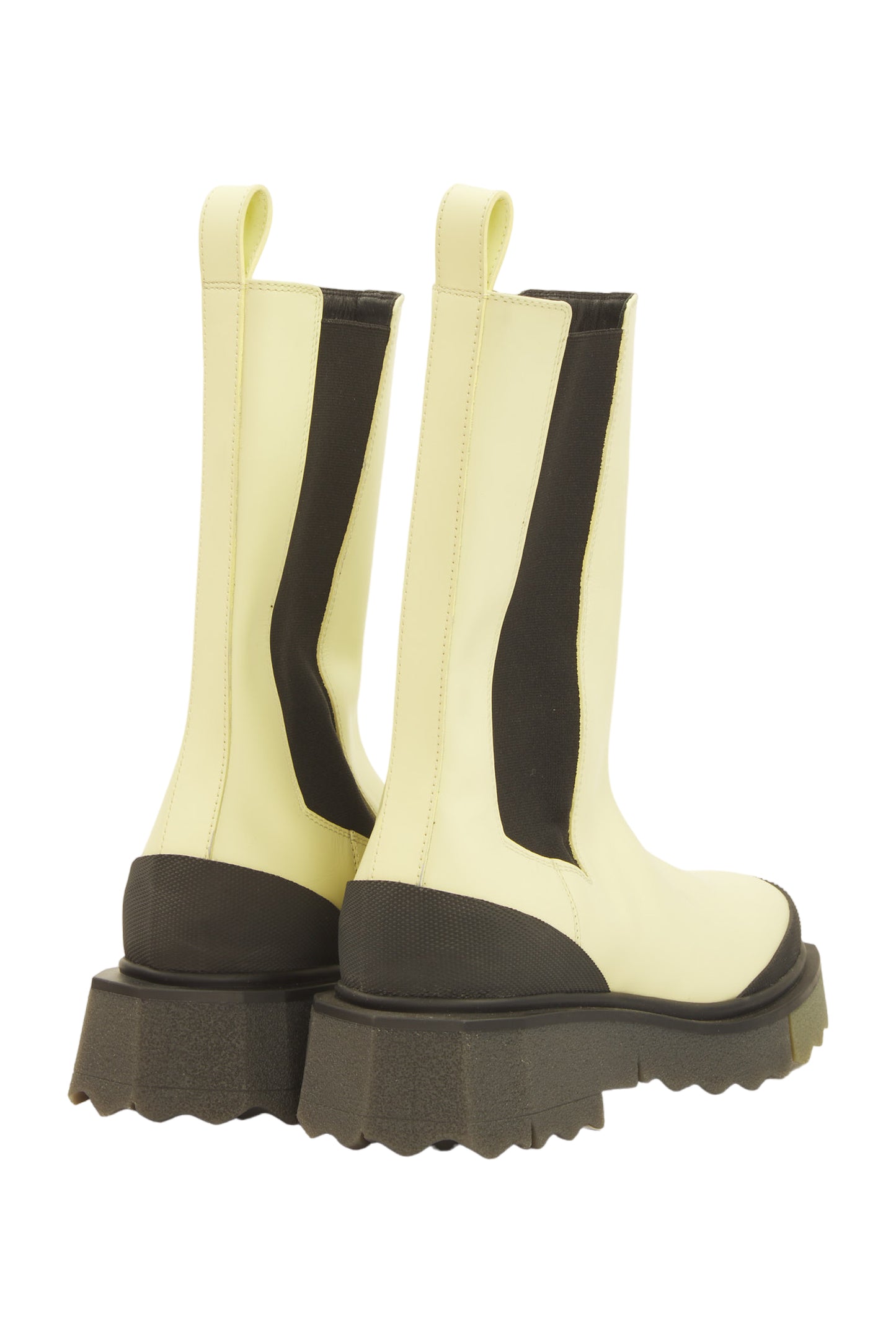 Off-White Stiefel Size 36 Gelb