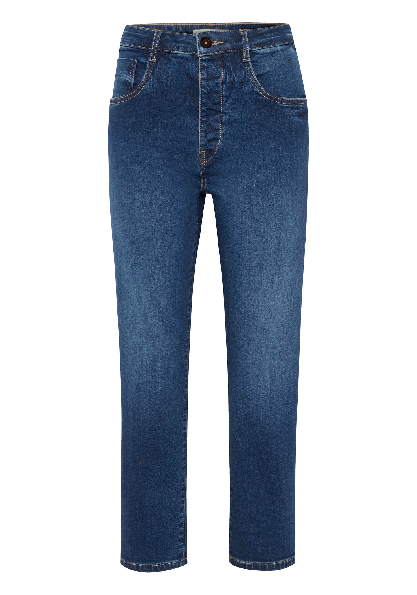 Detto Fatto Woman High Waist Cropped Straight Women, Jeans, Comfort Fit