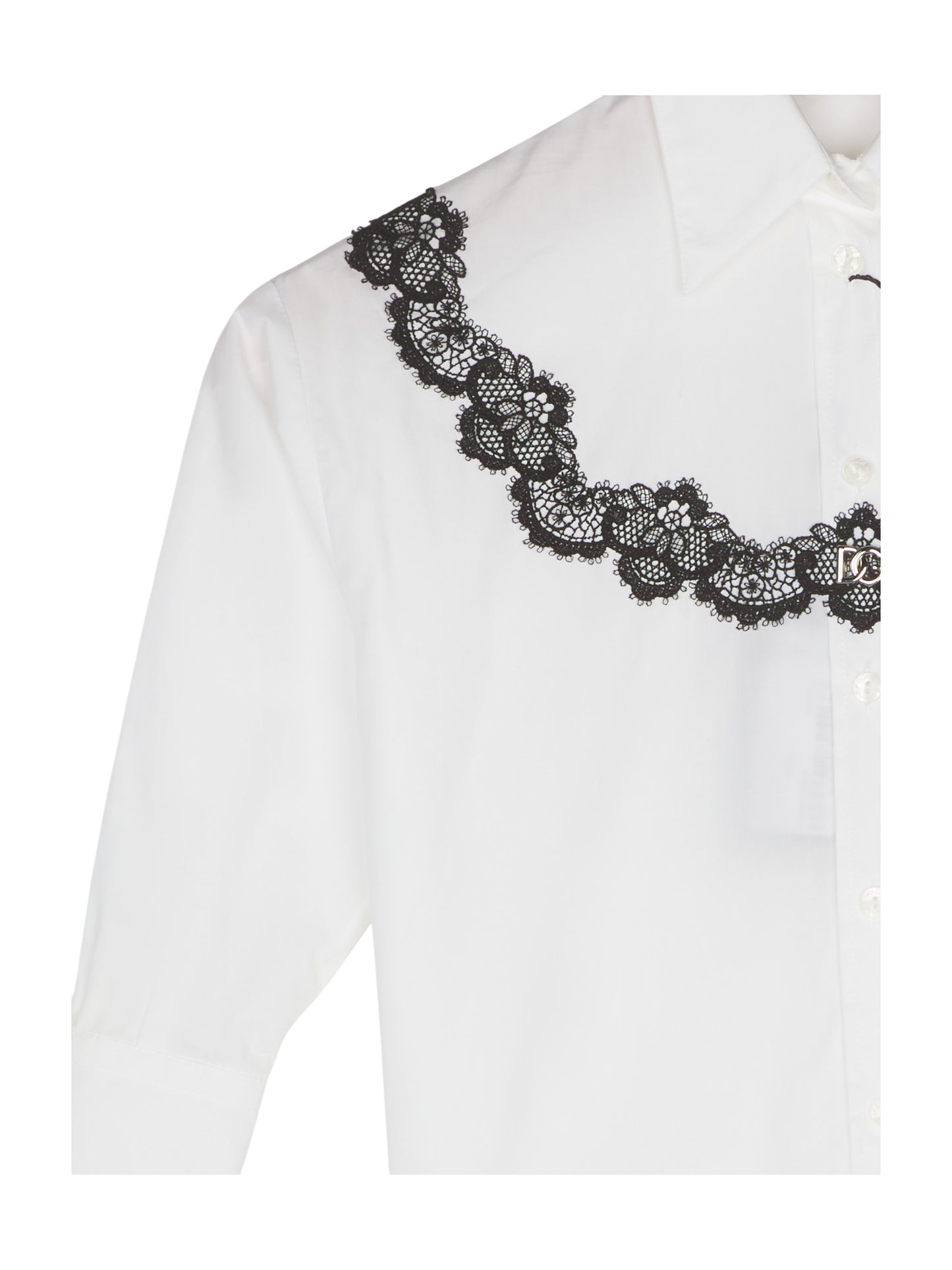 Dolce & Gabbana Bluse mit Spitze