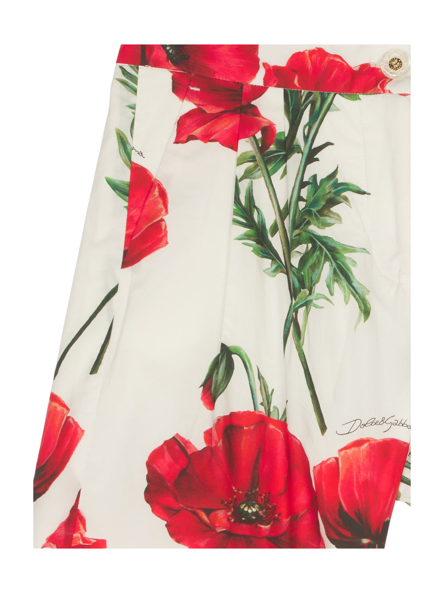 Dolce & Gabbana Shorts Kurze Hose Bedruckt Blumen Floral